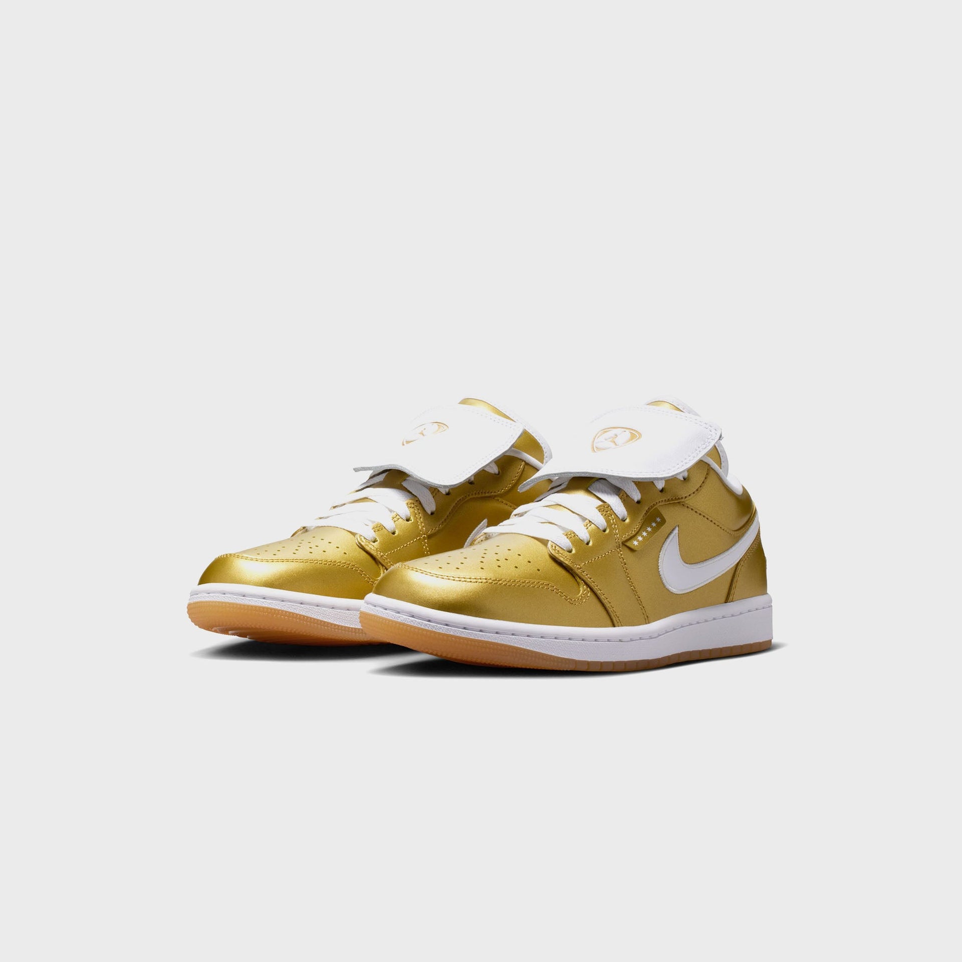 Jordan WMNS Air Jordan 1 Low - Gold / White / Gum Yellow