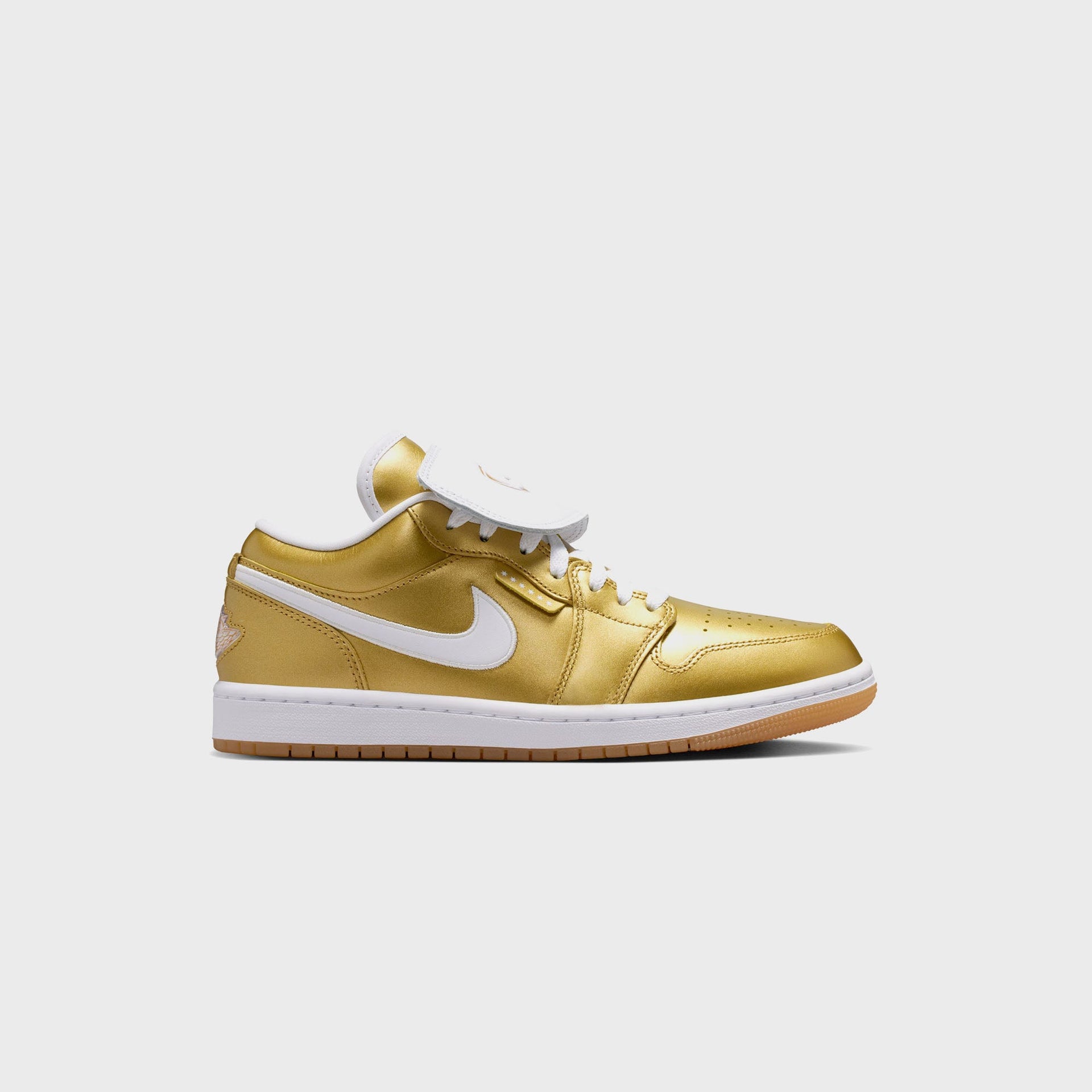 Jordan WMNS Air Jordan 1 Low - Gold / White / Gum Yellow
