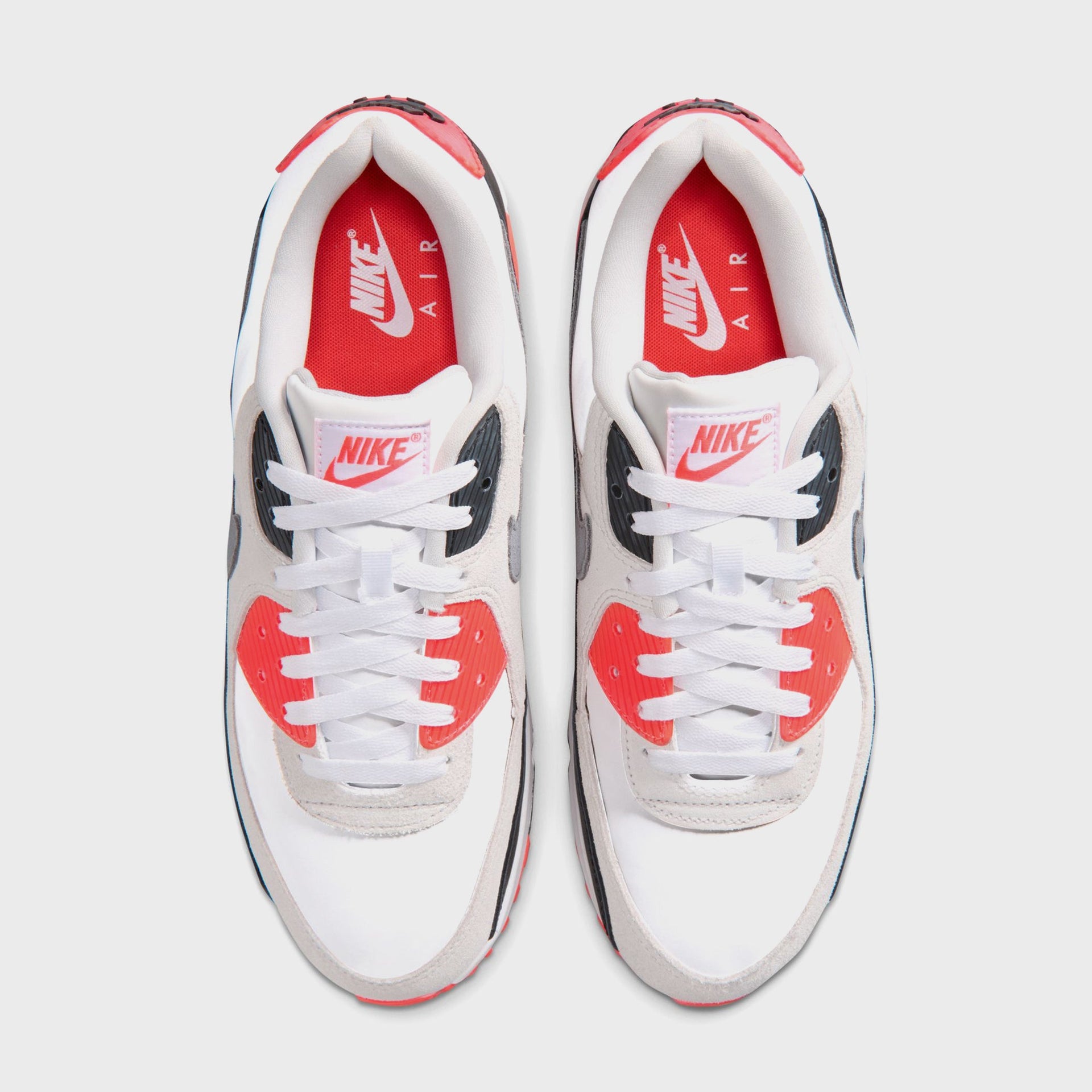 Nike Air Max 90 - White / Cement Grey / Infrared / Black