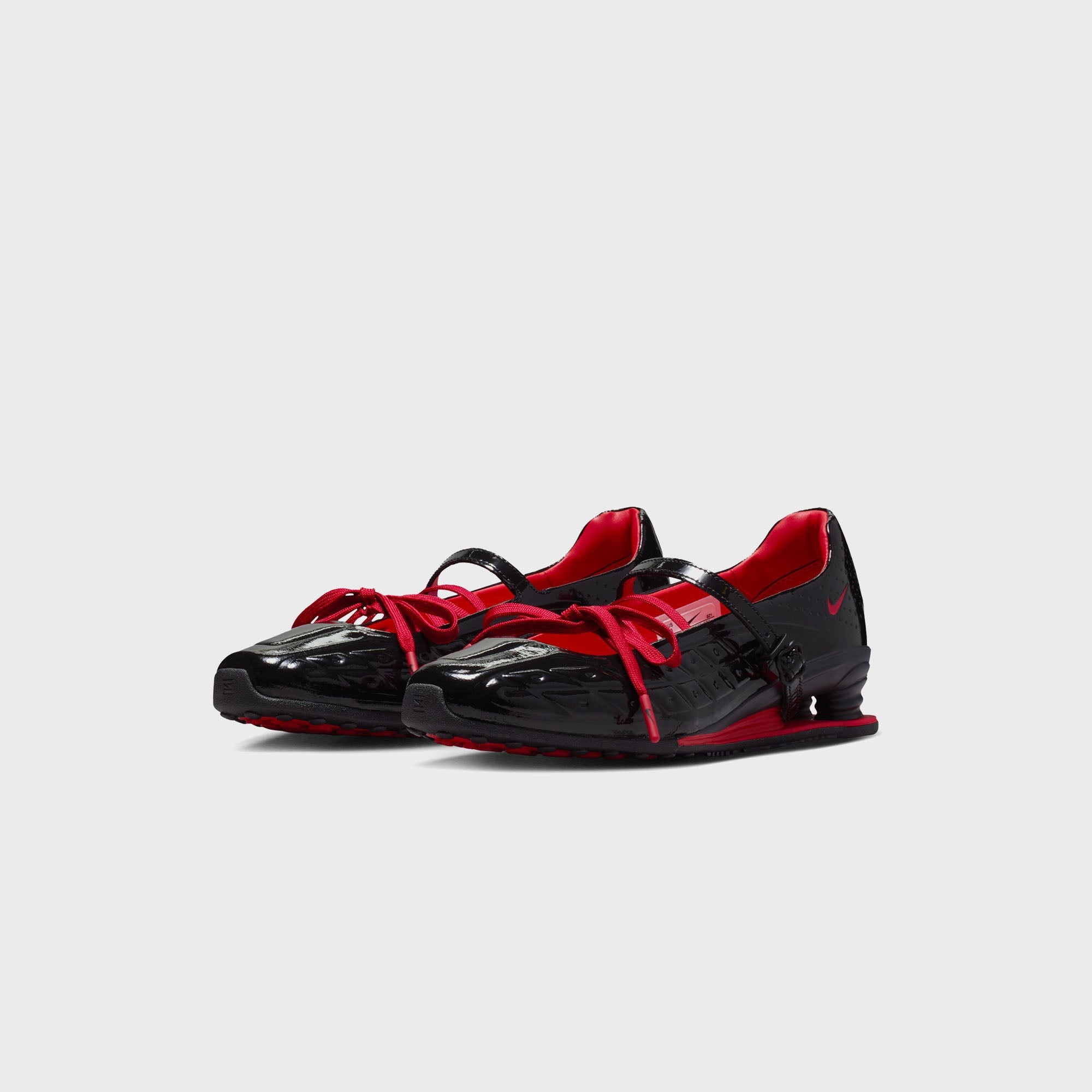 シューズ NIKESHOXTLBLACK/UNIVERSITYRED Nike x LABELHOOD WMNS Shox Z Calistra - Black / University Red