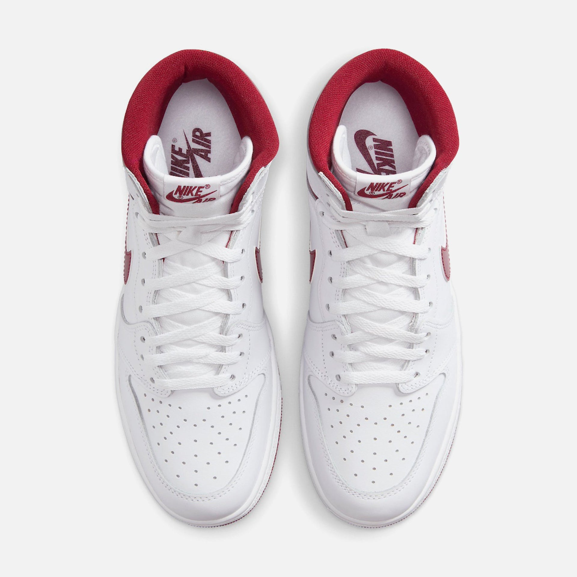 Nike Air Jordan 1 High 85 - White / Team Red / White