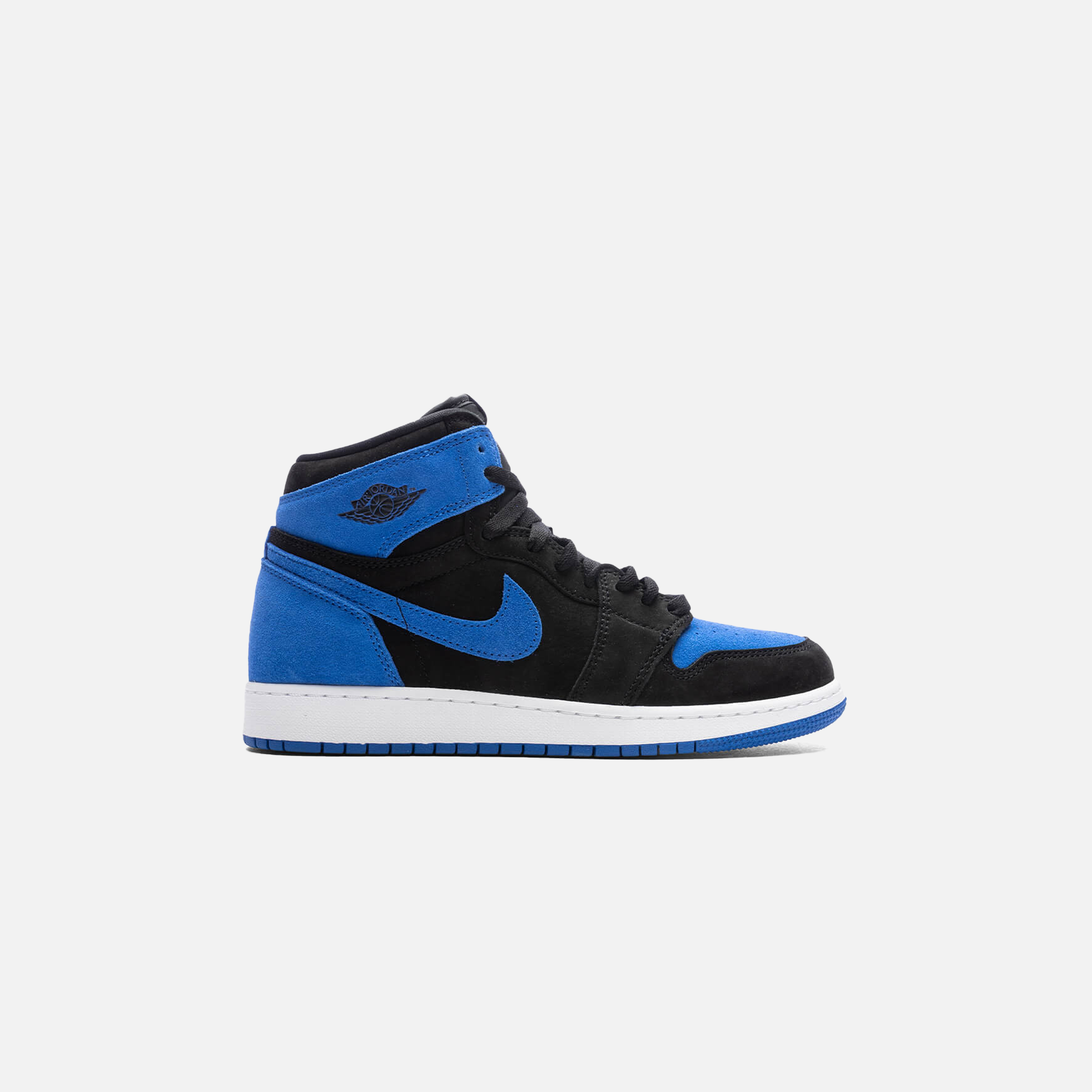 Nike GS Air Jordan 1 Retro High Og Black Royal Blue White