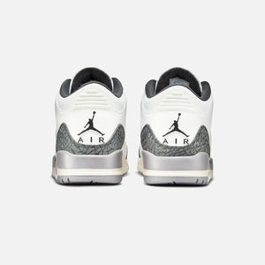 Jordan Air Jordan 3 Retro - Summit White / Fire Red Cement