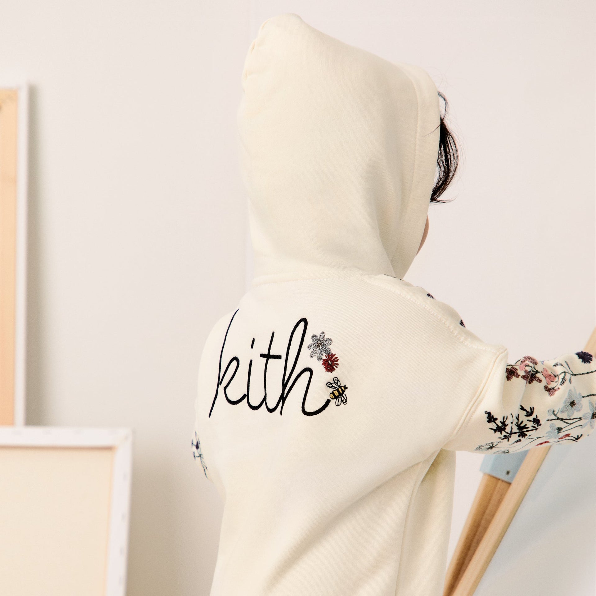 Kith Baby Floral Nelson Coverall - Sandrift