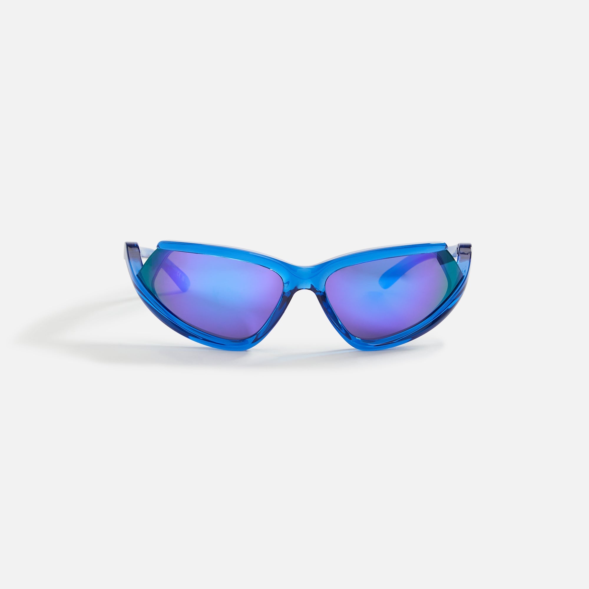 Balenciaga XL Sunglass Unisex Bio Injection - Blue Purple – Kith