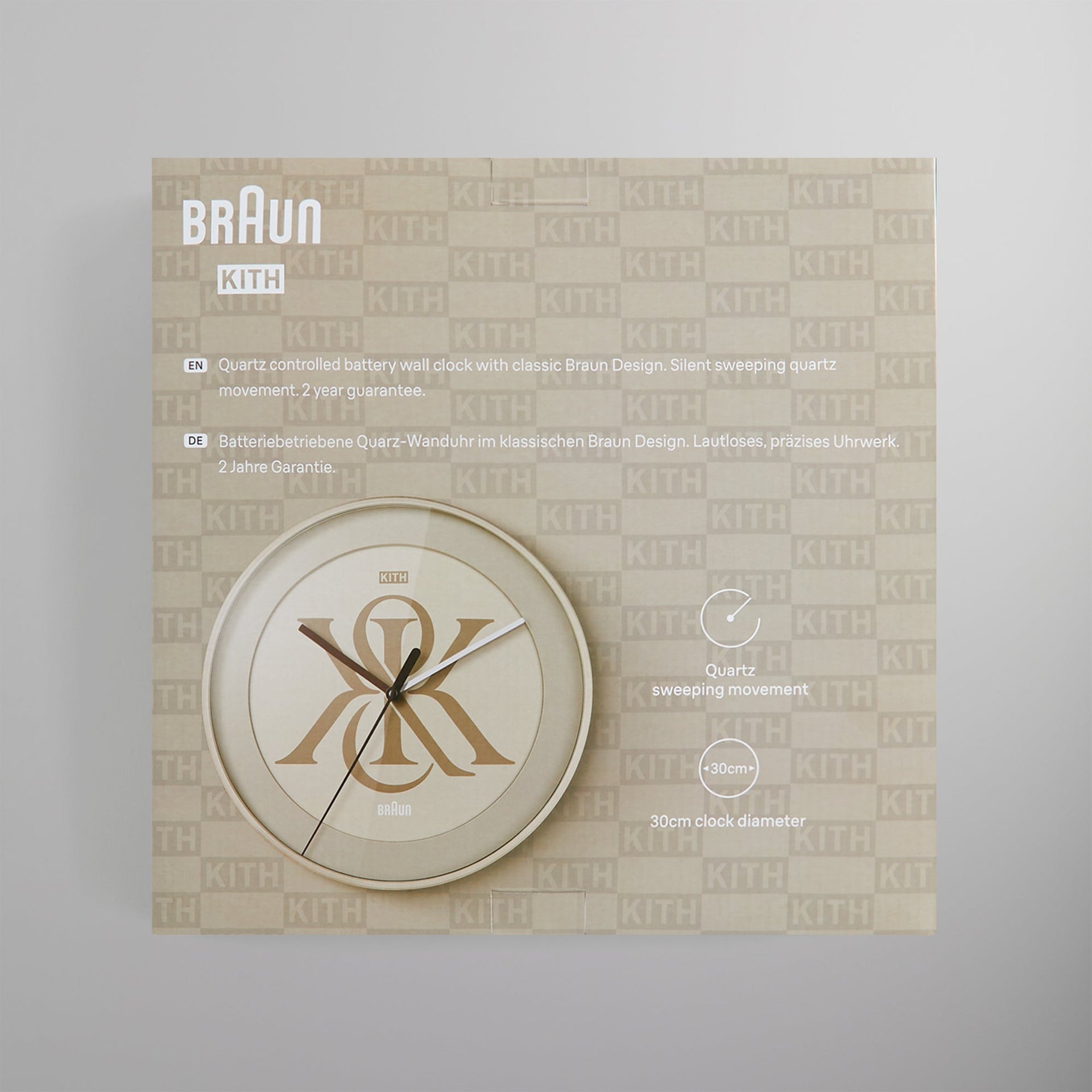 Kithmas for Braun Wall Clock - Waffle