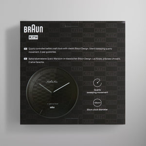 Kithmas for Braun Wall Clock - Black PH