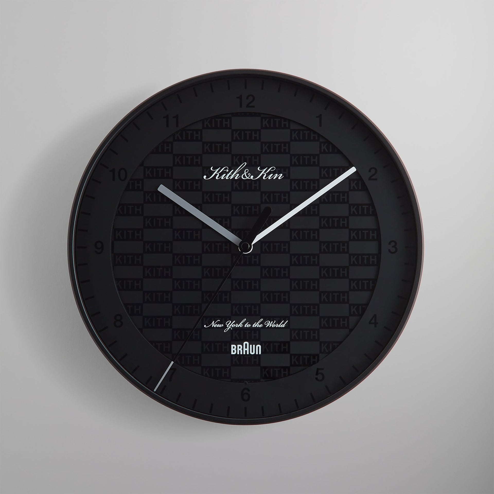 Kithmas for Braun Wall Clock - Black