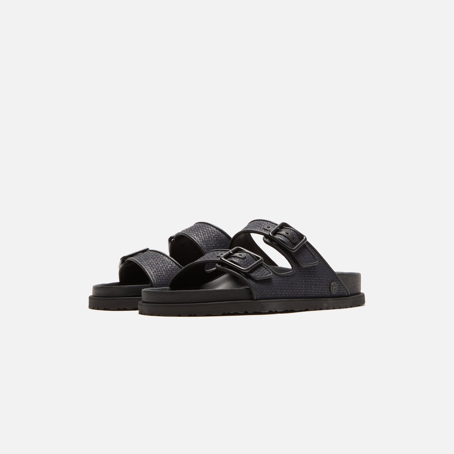 Birkenstock Arizona Raffia - Luxe Black