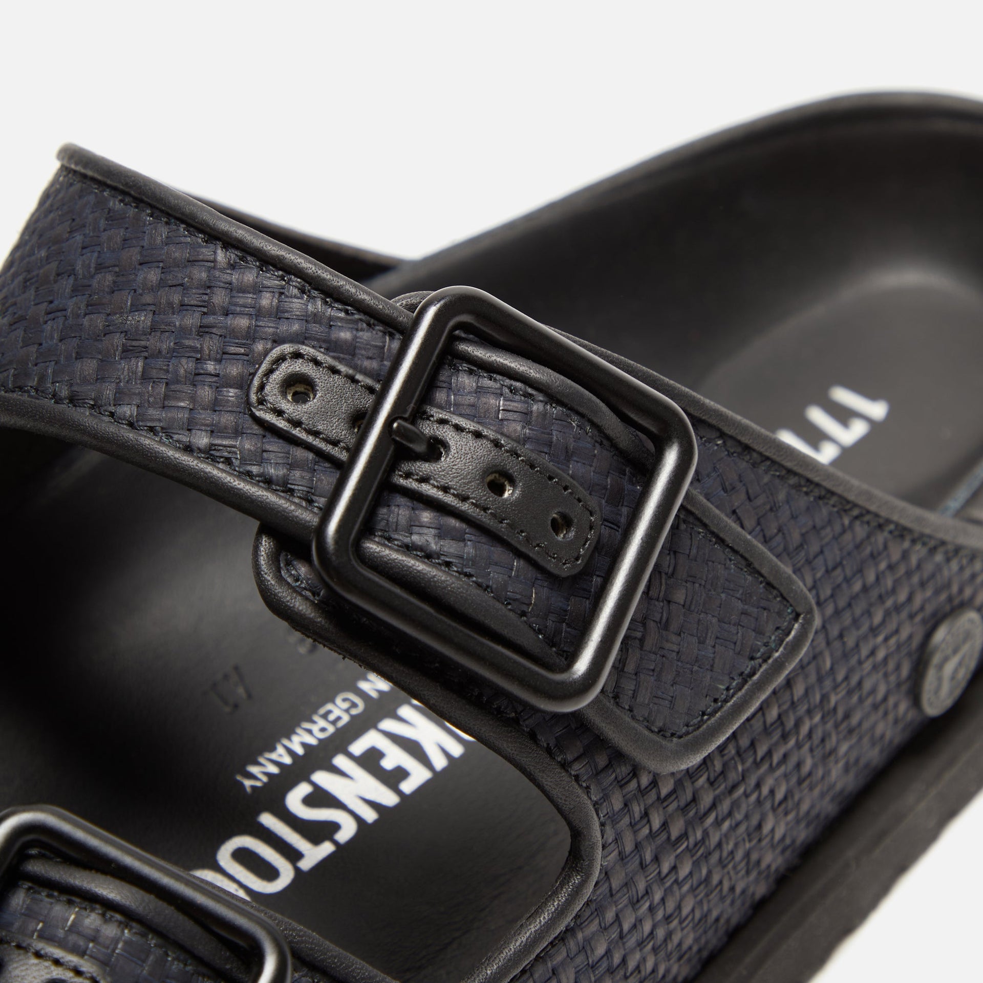 Birkenstock Arizona Raffia - Luxe Black