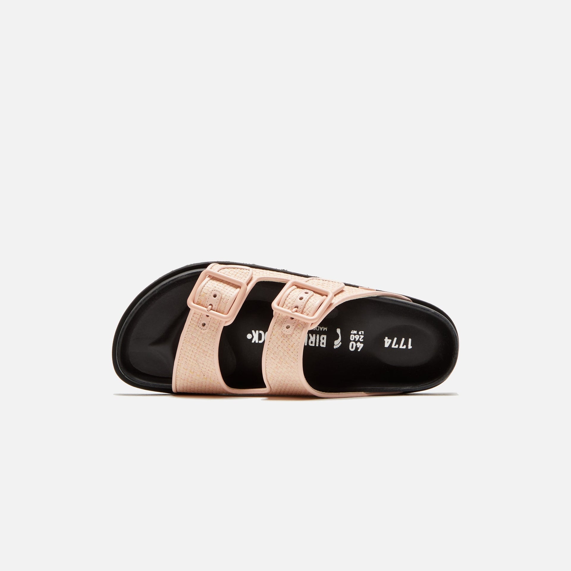 Birkenstock WMNS Arizona Raffia - Luxe Chintz Rose