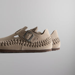 Kith for Birkenstock London Braided - Moon Rock