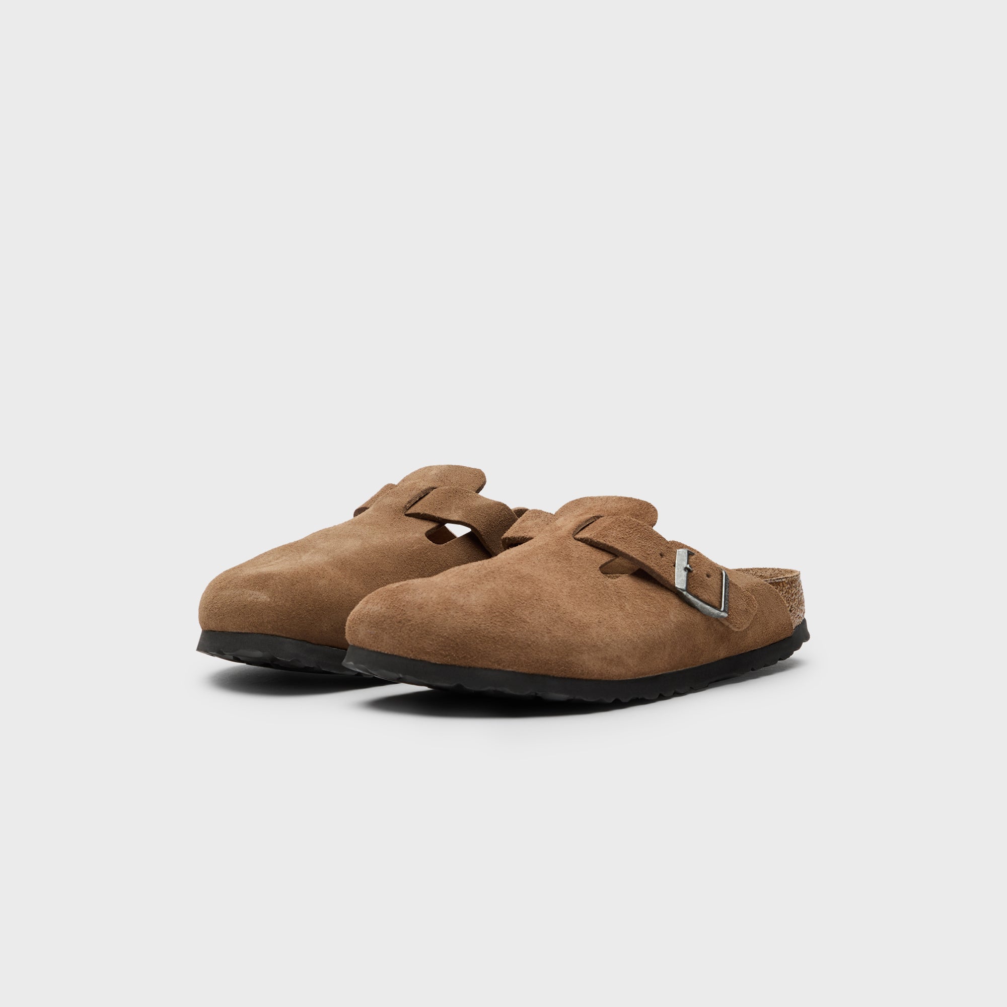 Birkenstock WMNS Boston Soft Footbed - Dark Tea – Kith Canada