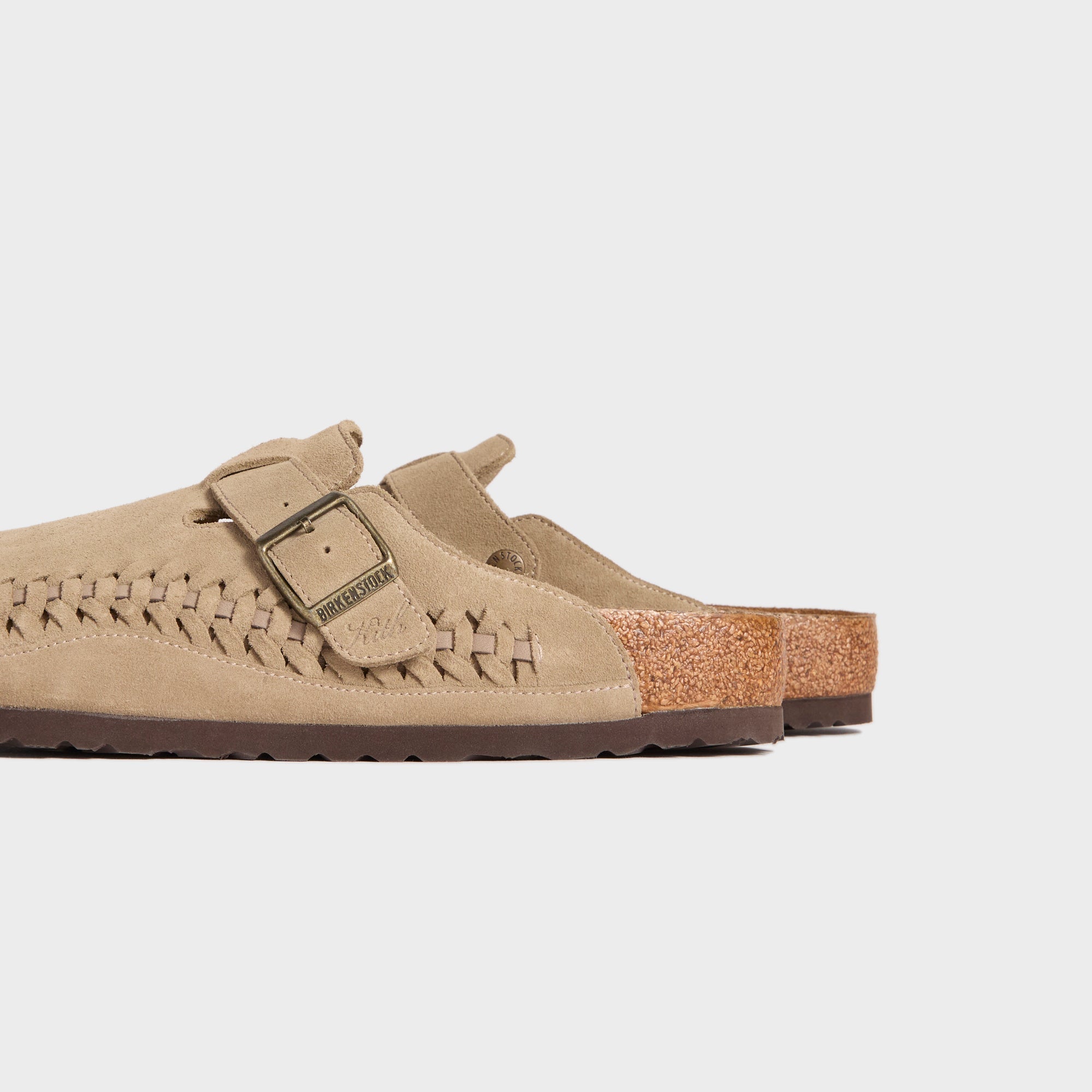 Kith for Birkenstock Suede Boston Braided - Taupe – Kith Canada