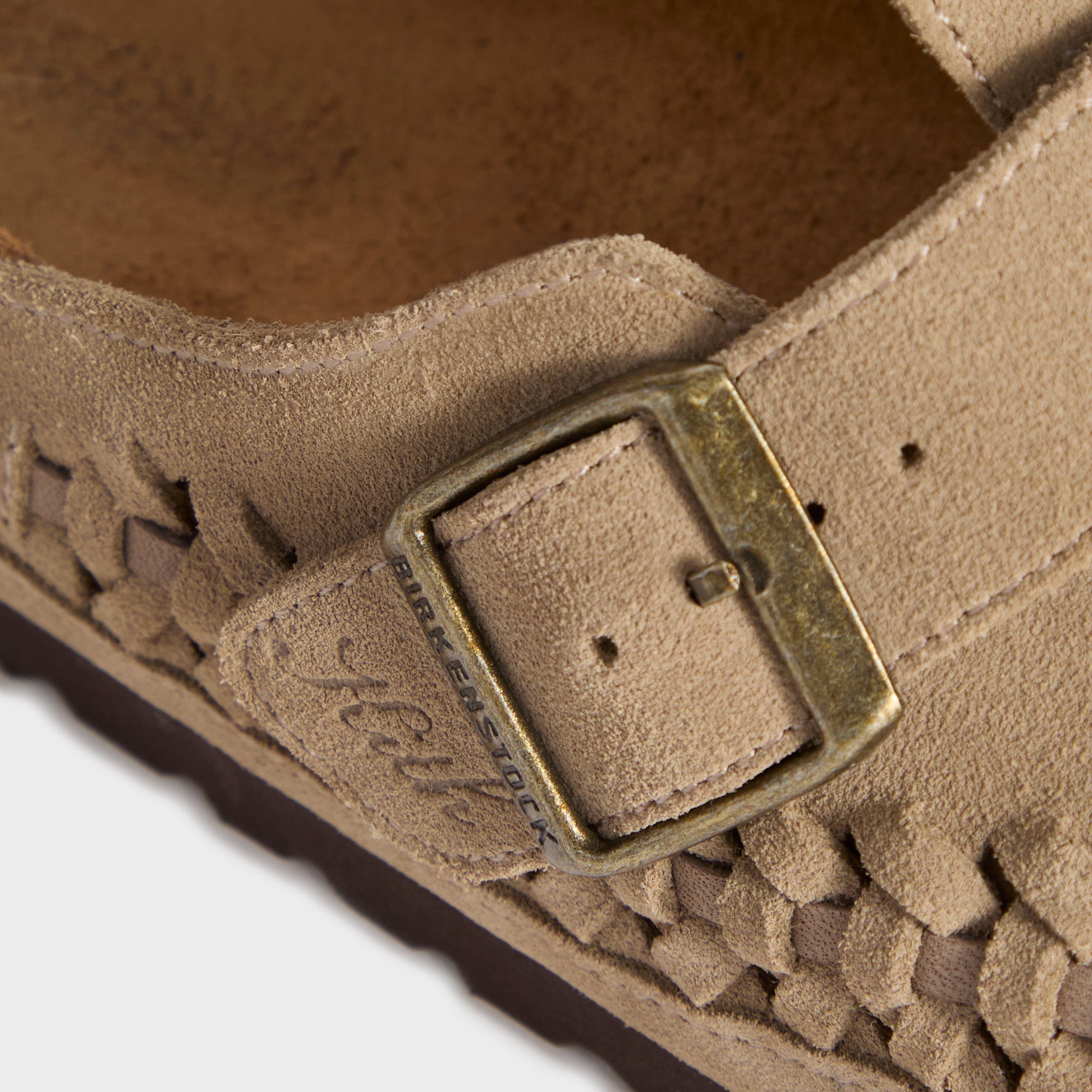 Kith for Birkenstock Suede Boston Braided - Taupe – Kith Canada