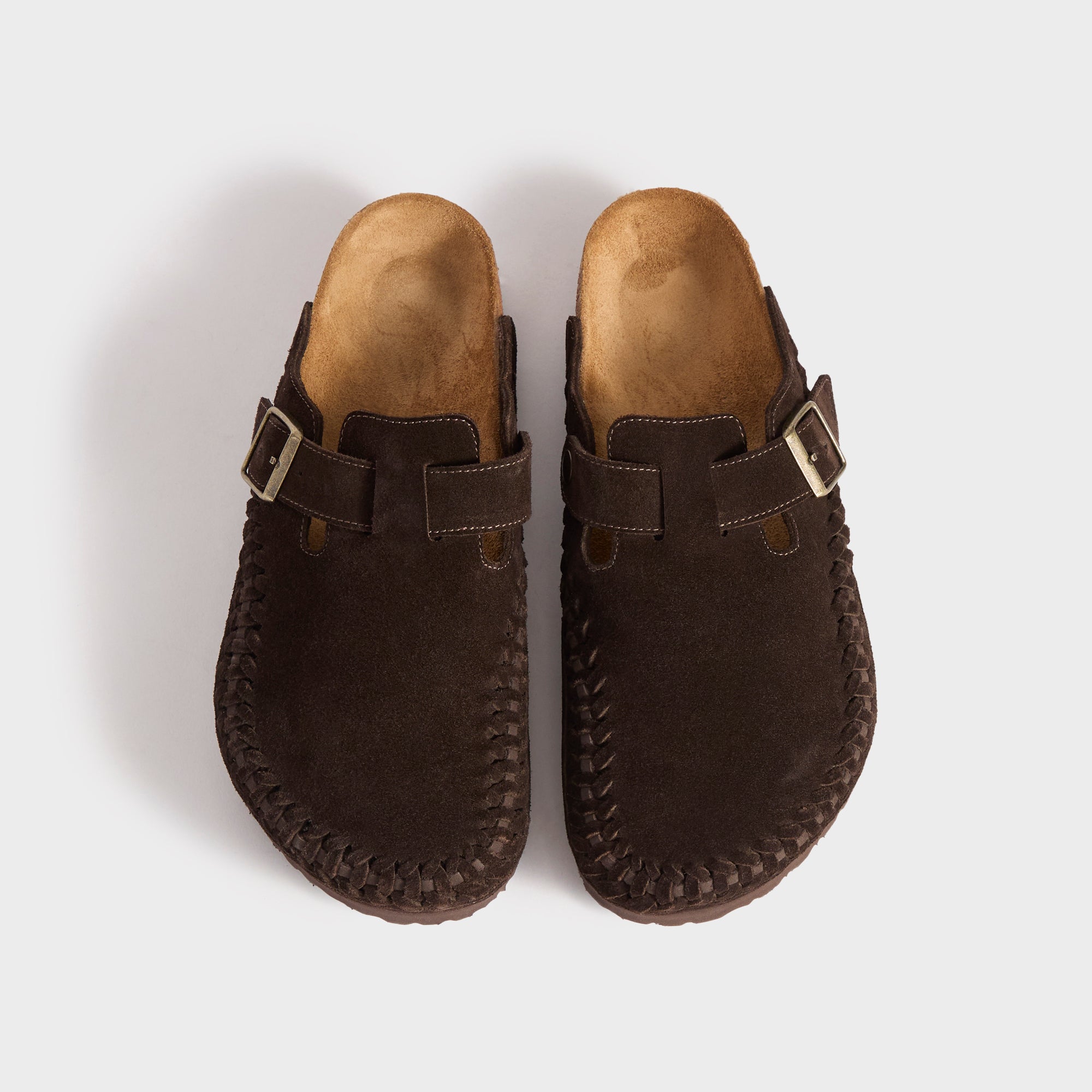 Kith for Birkenstock WMNS Suede Boston Braided - Mocca – Kith Canada