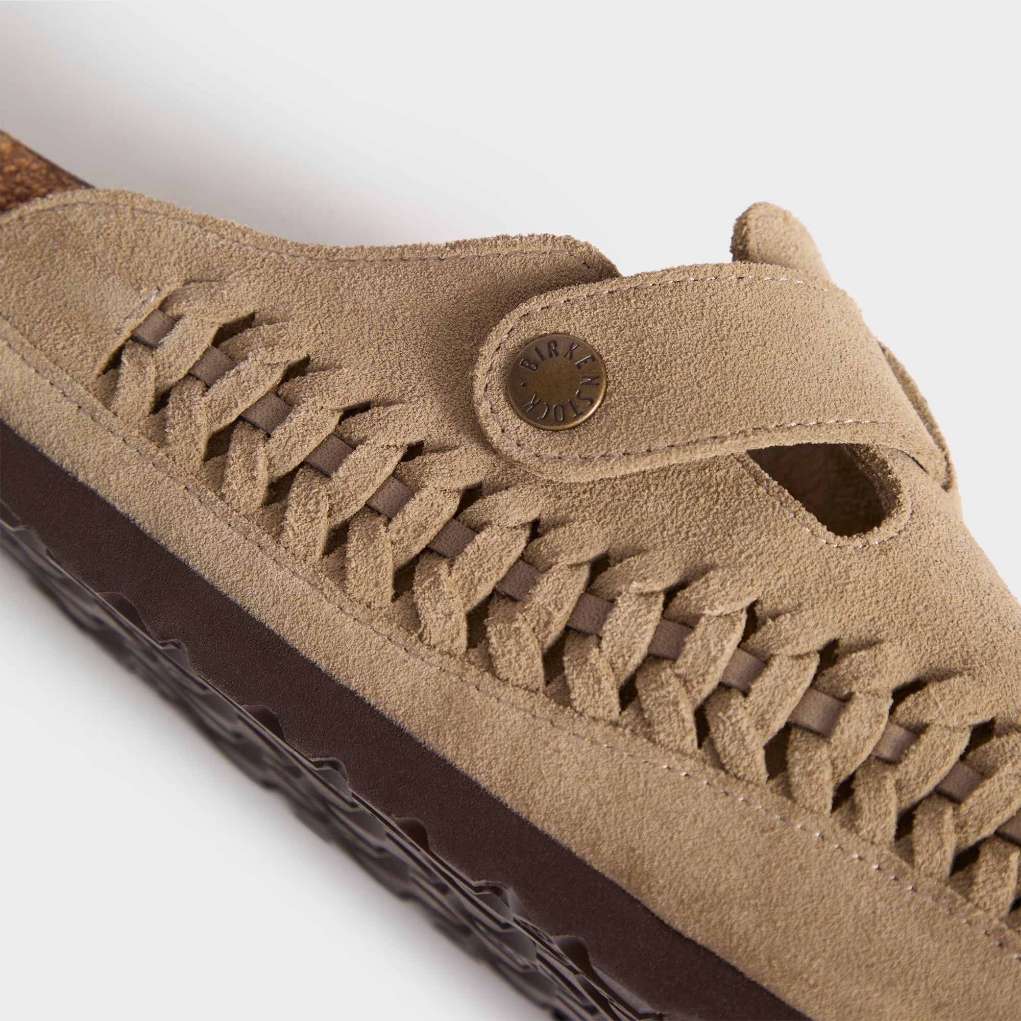 【極美品】KITH Boston Braided 41 TAUPE Kith for Birkenstock WMNS Suede Boston Braided - Taupe