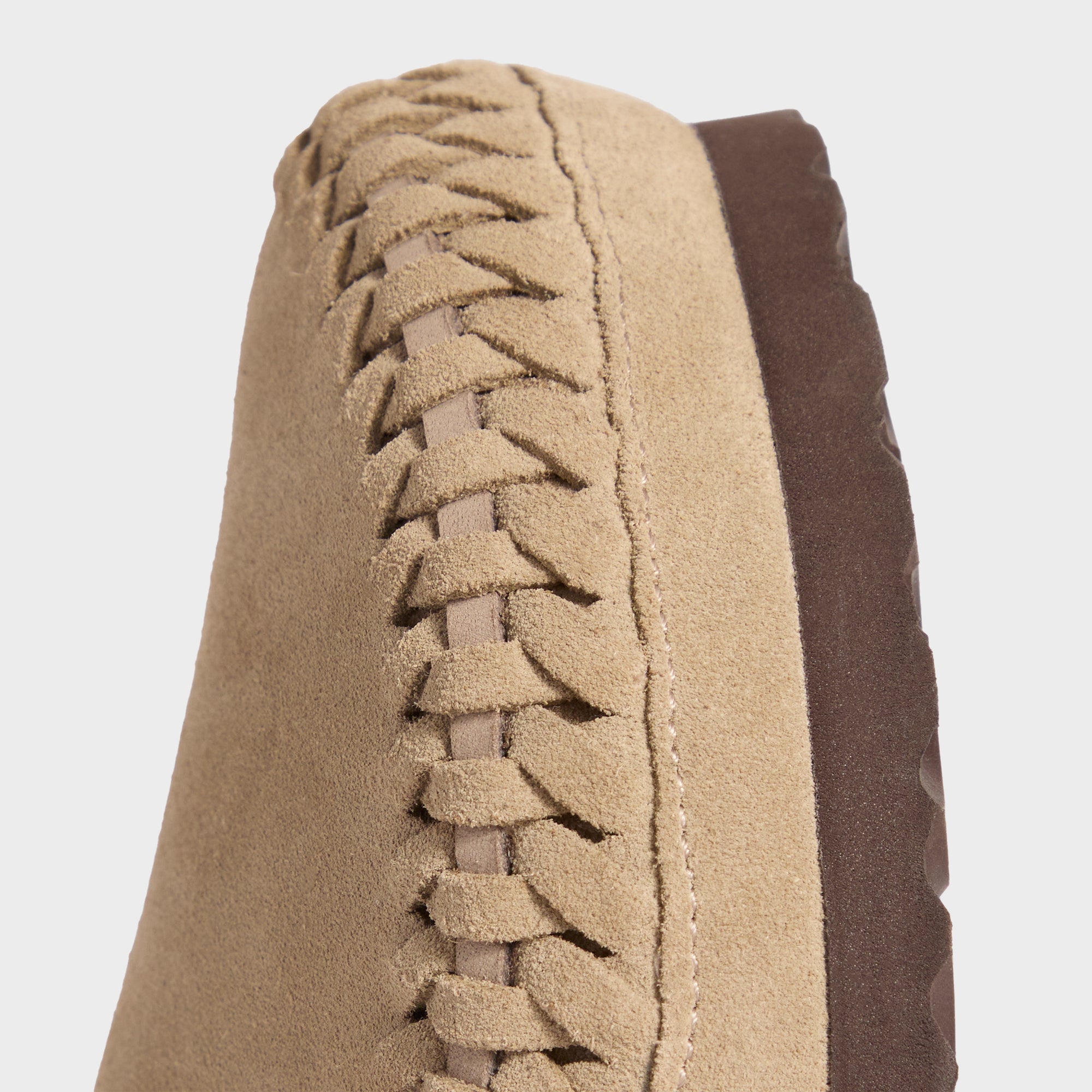 Kith for Birkenstock WMNS Suede Boston Braided - Taupe