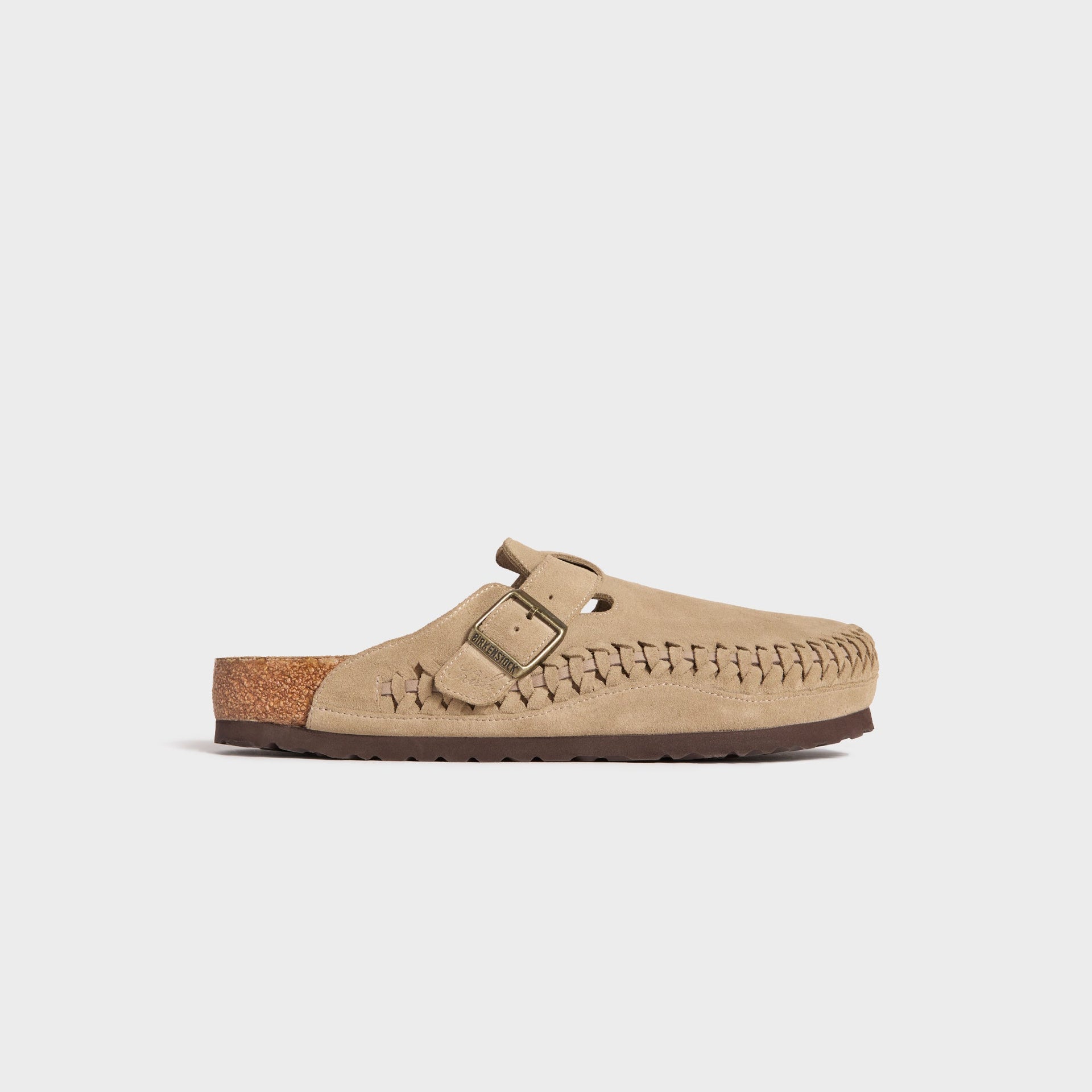 Kith for Birkenstock WMNS Suede Boston Braided - Taupe