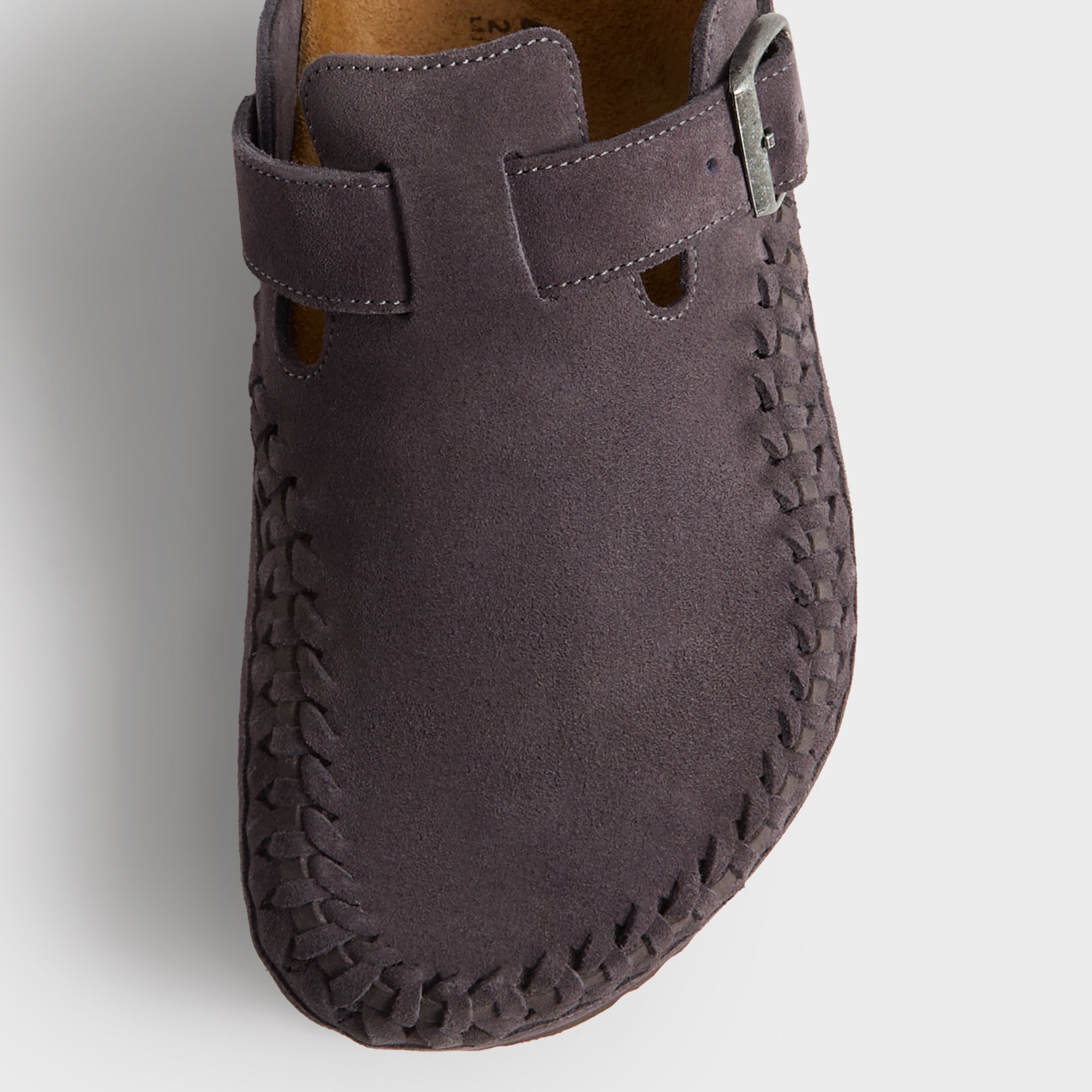 MADE-TO-ORDER | Kith for Birkenstock Boston Braided - Rabbit Grey