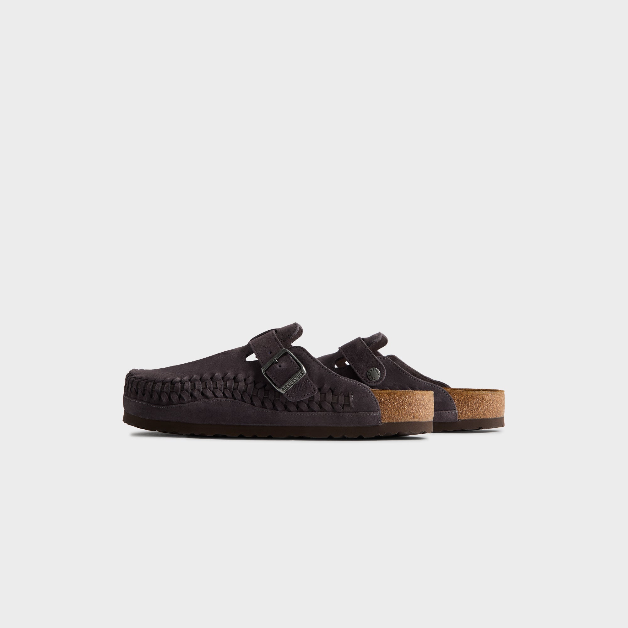 MADE-TO-ORDER | Kith for Birkenstock Boston Braided - Rabbit Grey