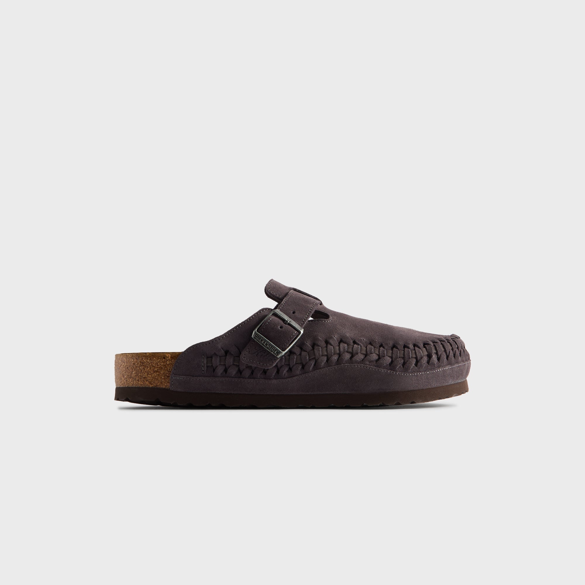 MADE-TO-ORDER | Kith for Birkenstock Boston Braided - Rabbit Grey