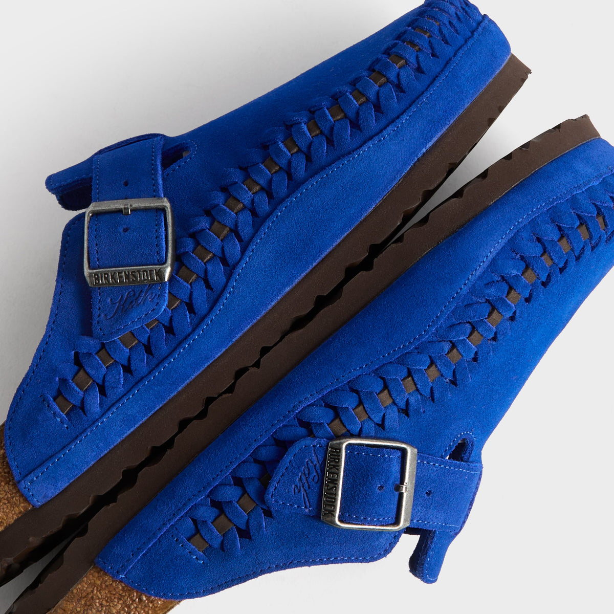 MADE-TO-ORDER | Kith for Birkenstock Boston Braided - Ultra Blue