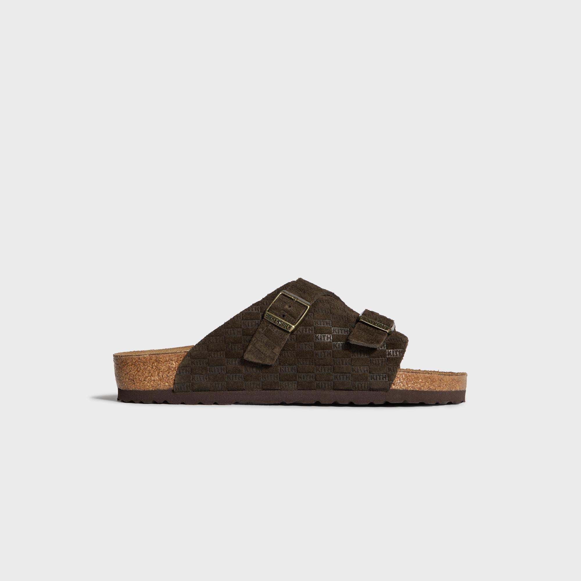 靴 Birkenstock Kith for Birkenstock WMNS Zurich Deboss - Espresso – Kith Canada