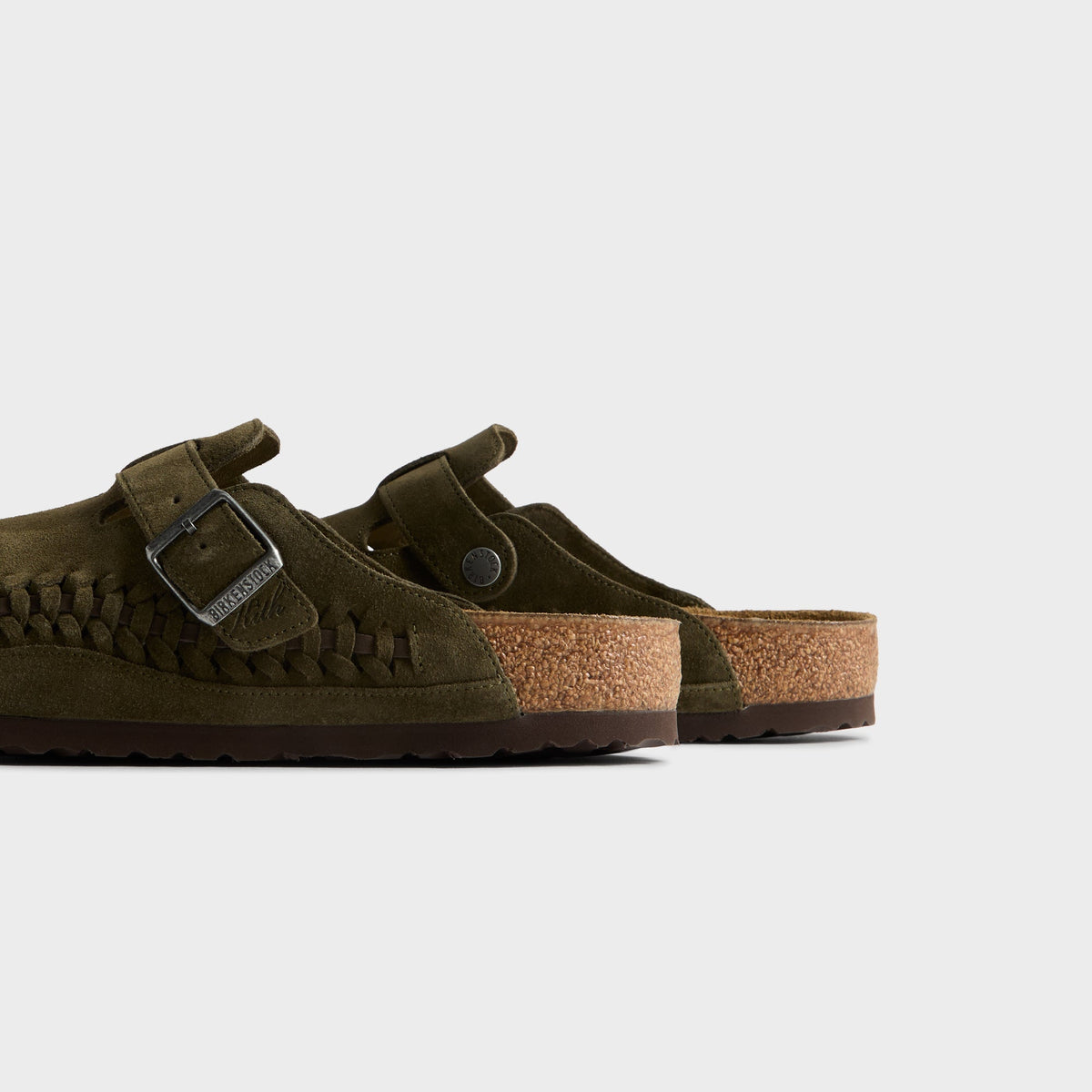 MADE-TO-ORDER | Kith for Birkenstock Boston Braided - Thyme