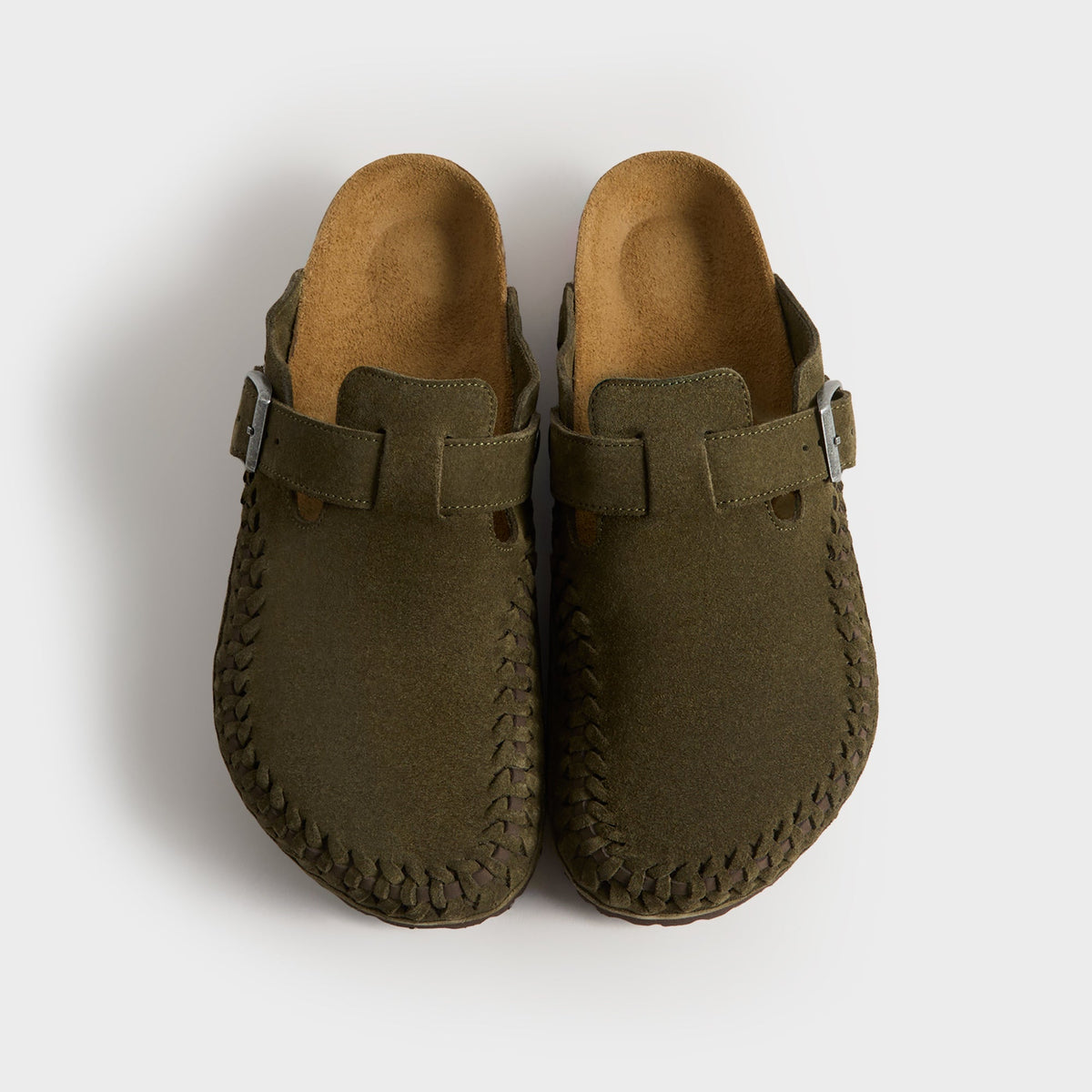 MADE-TO-ORDER | Kith for Birkenstock WMNS Boston Braided - Thyme
