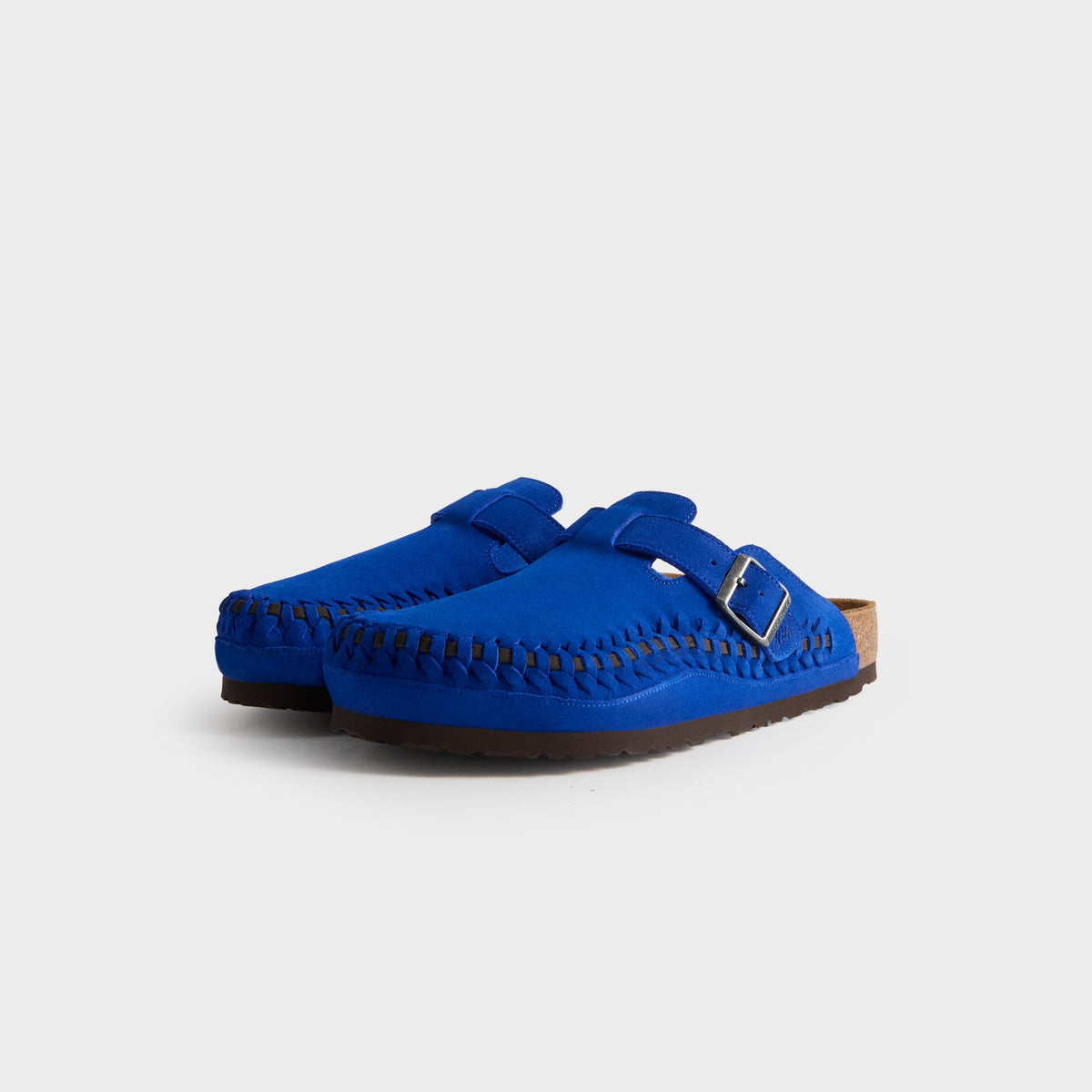 MADE-TO-ORDER | Kith for Birkenstock WMNS Boston Braided - Ultra Blue