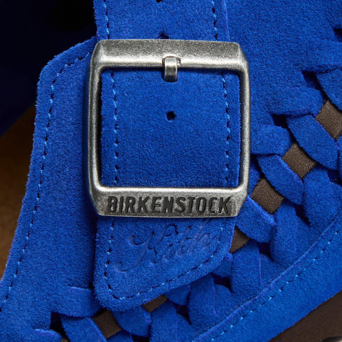 MADE-TO-ORDER | Kith for Birkenstock WMNS Boston Braided - Ultra Blue