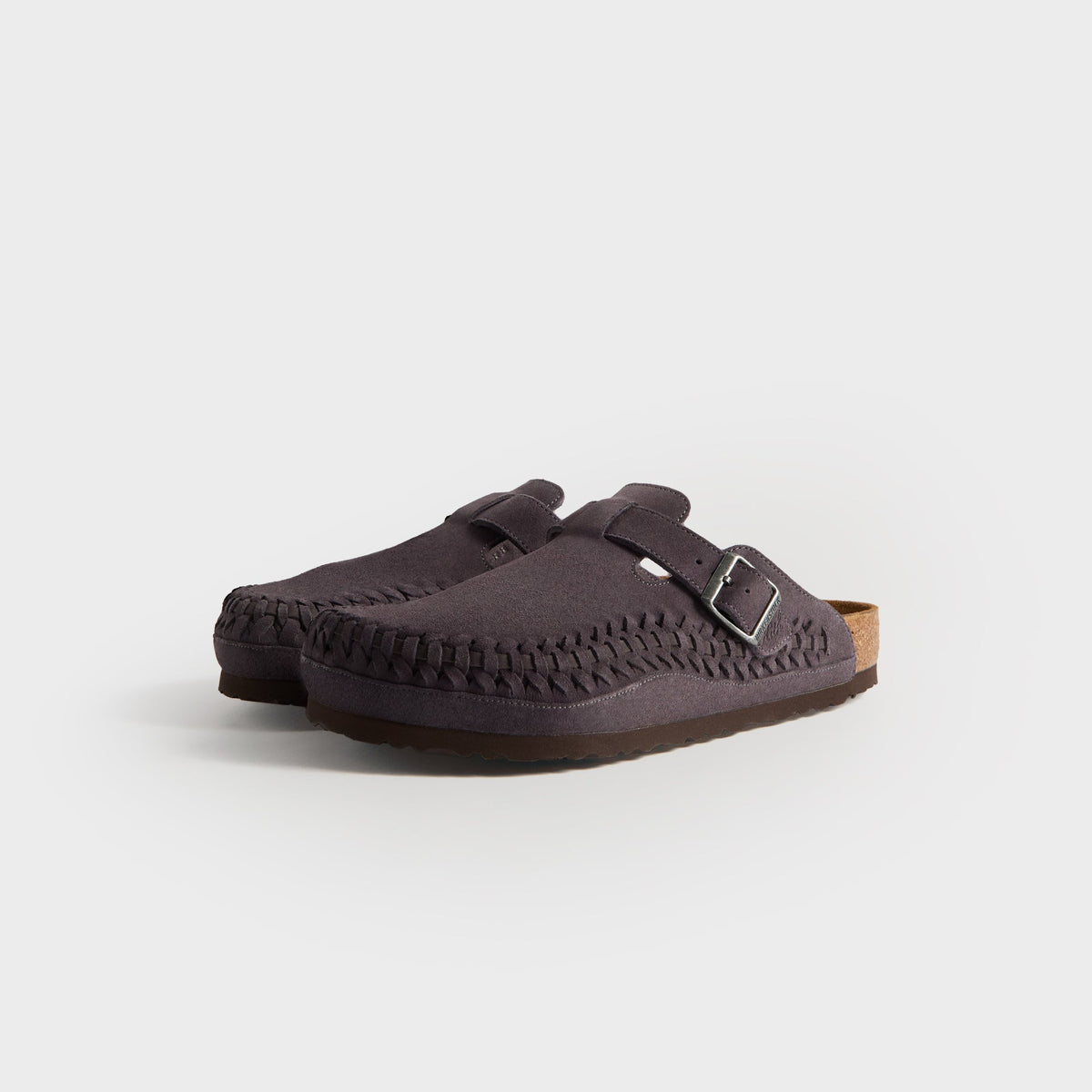 MADE-TO-ORDER | Kith for Birkenstock WMNS Boston Braided - Rabbit Grey