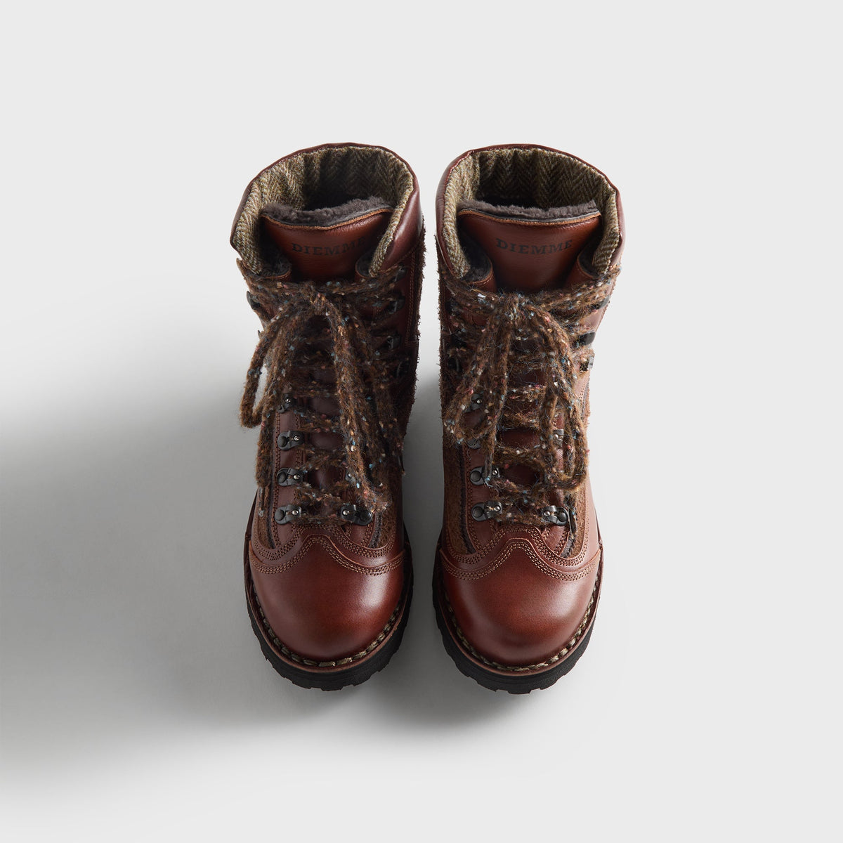 Giorgio Armani & Kith for Diemme Alpini Shearling Boot - Mogano