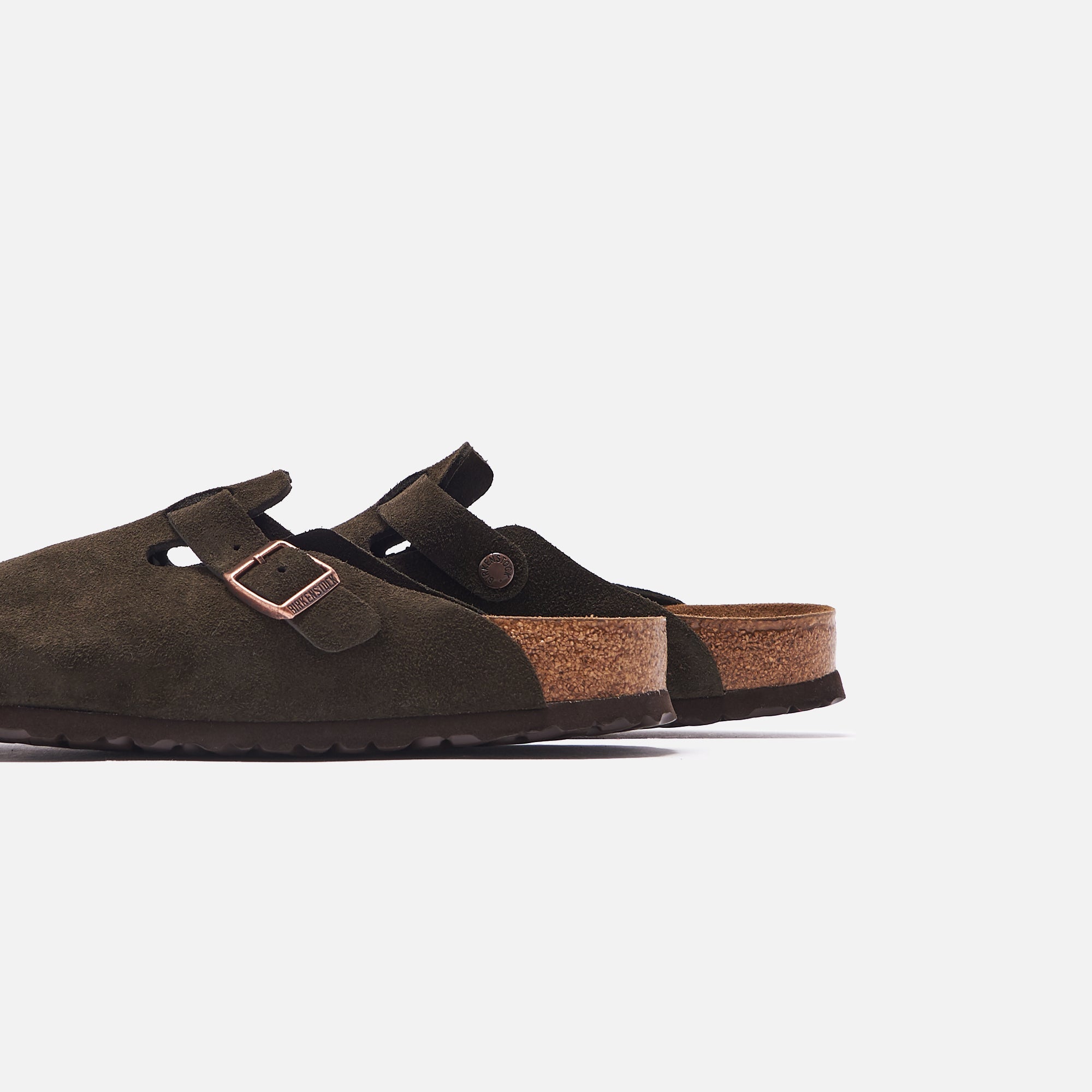 Birkenstock Boston Suede - Mocha – Kith Canada