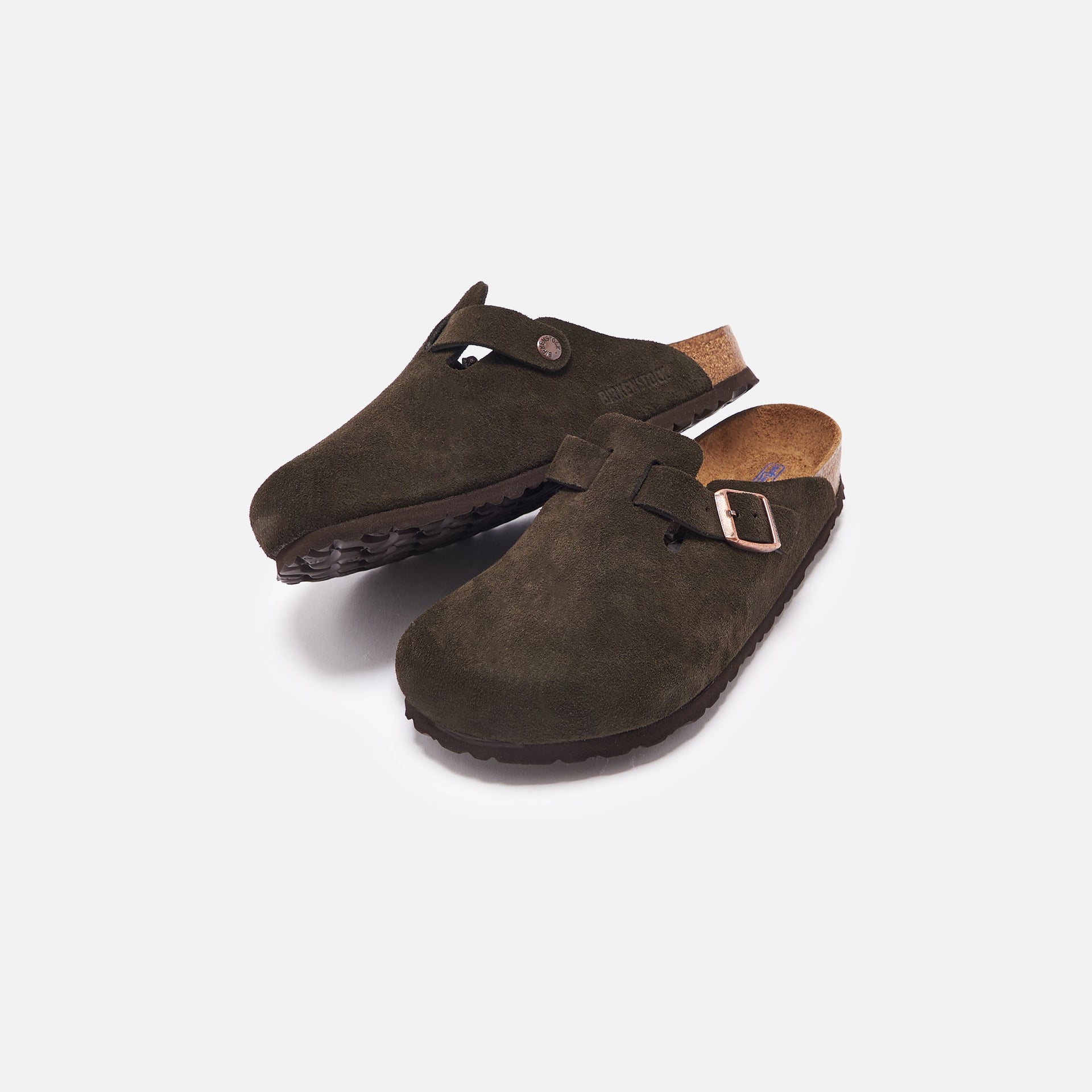 Birkenstock Boston Suede - Mocha