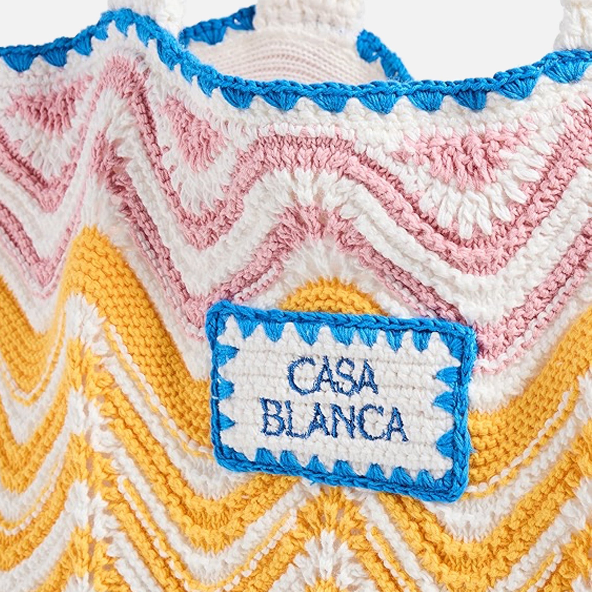 Casablanca Wave Crochet Bag - Gradient