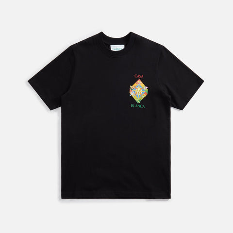 Casablanca Les Elements Printed Studio De Musique Tee - Black