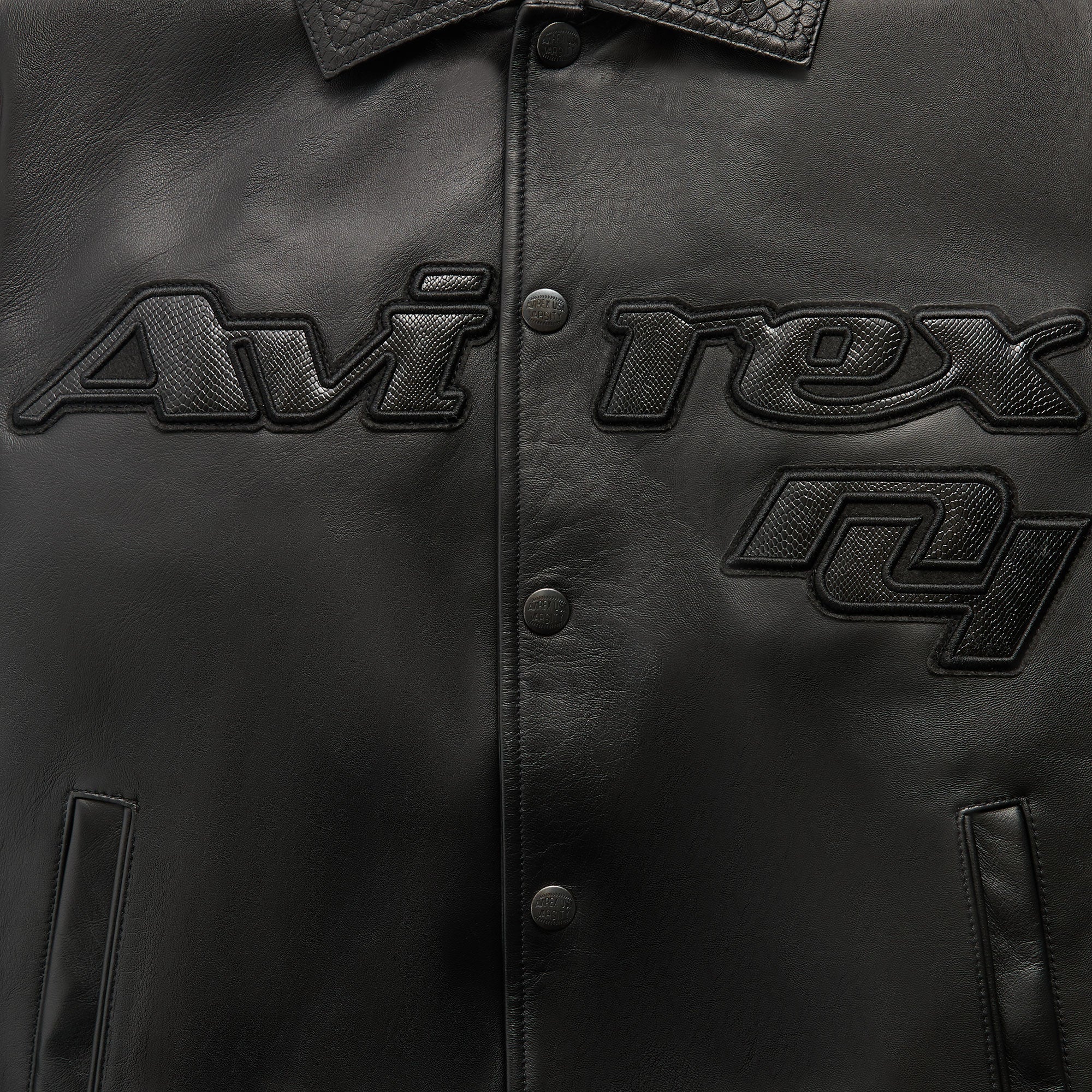Kith Records for AVIREX Legend Bomber Jacket - Black – Kith Canada
