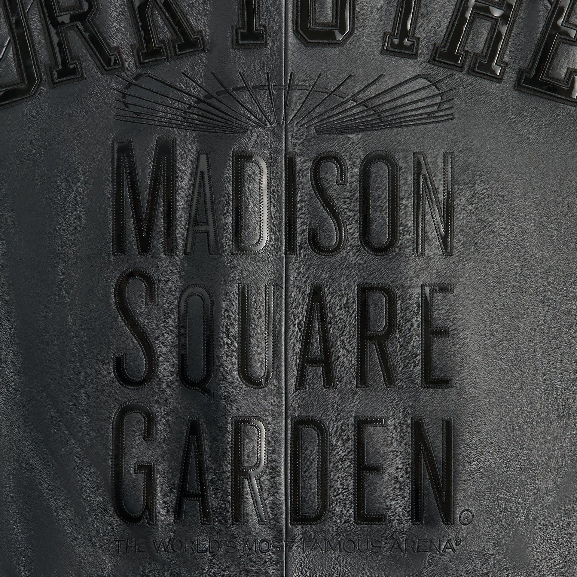 Kith & AVIREX for the New York Knicks Madison Square Garden Icon Jacket - Black
