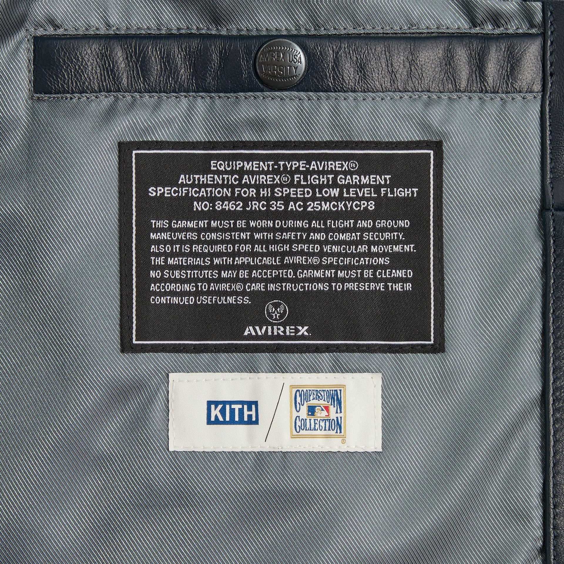 Kith & AVIREX for the New York Yankees Leather Jacket - Nocturnal - PH