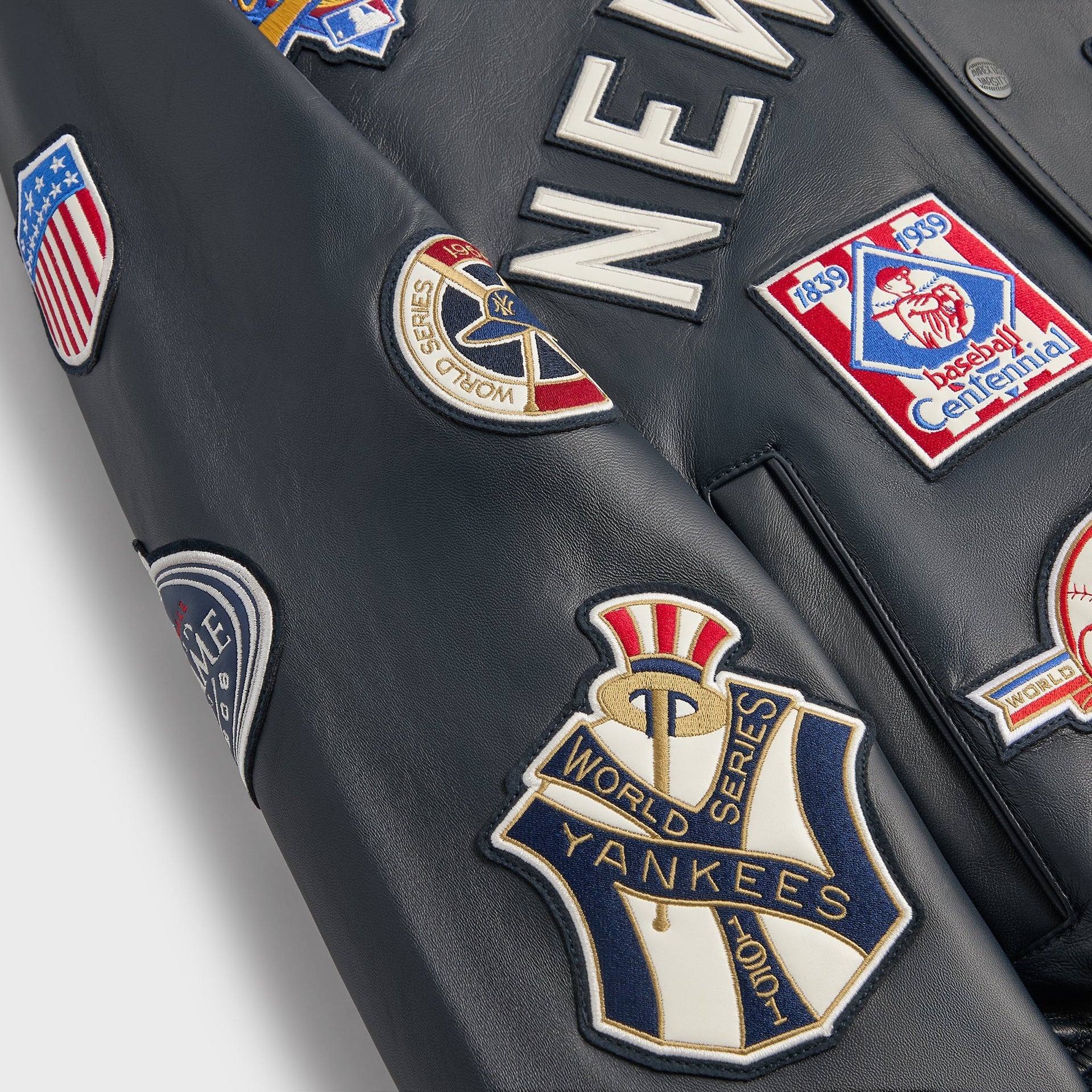 Kith & AVIREX for the New York Yankees Leather Jacket - Nocturnal - PH