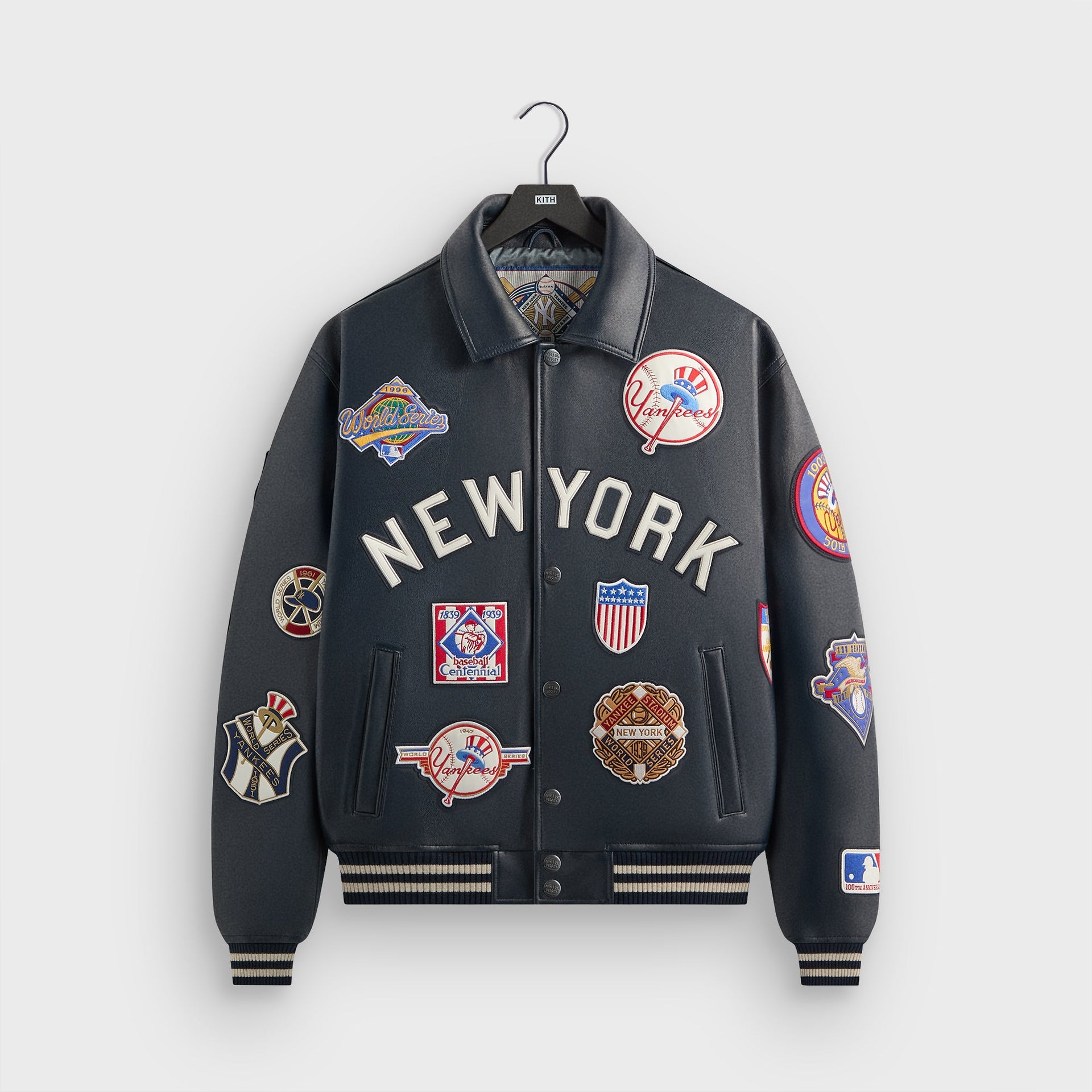 Kith & AVIREX for the New York Yankees Leather Jacket - Nocturnal - PH