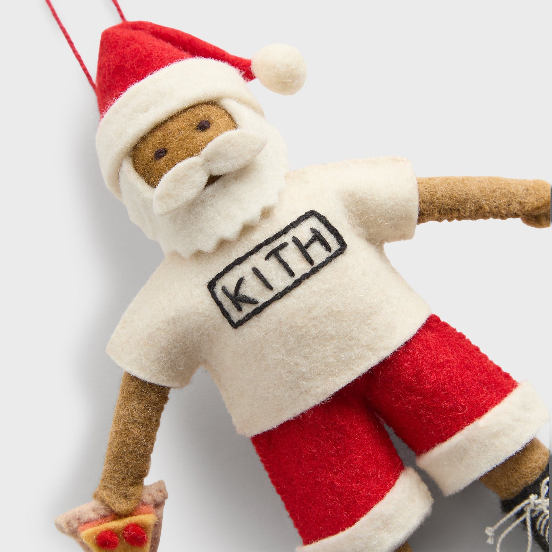 Kithmas for Craftspring Santa Ornament - Red / White