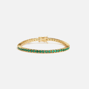 Crystal Haze Serena Bracelet - Emerald Green