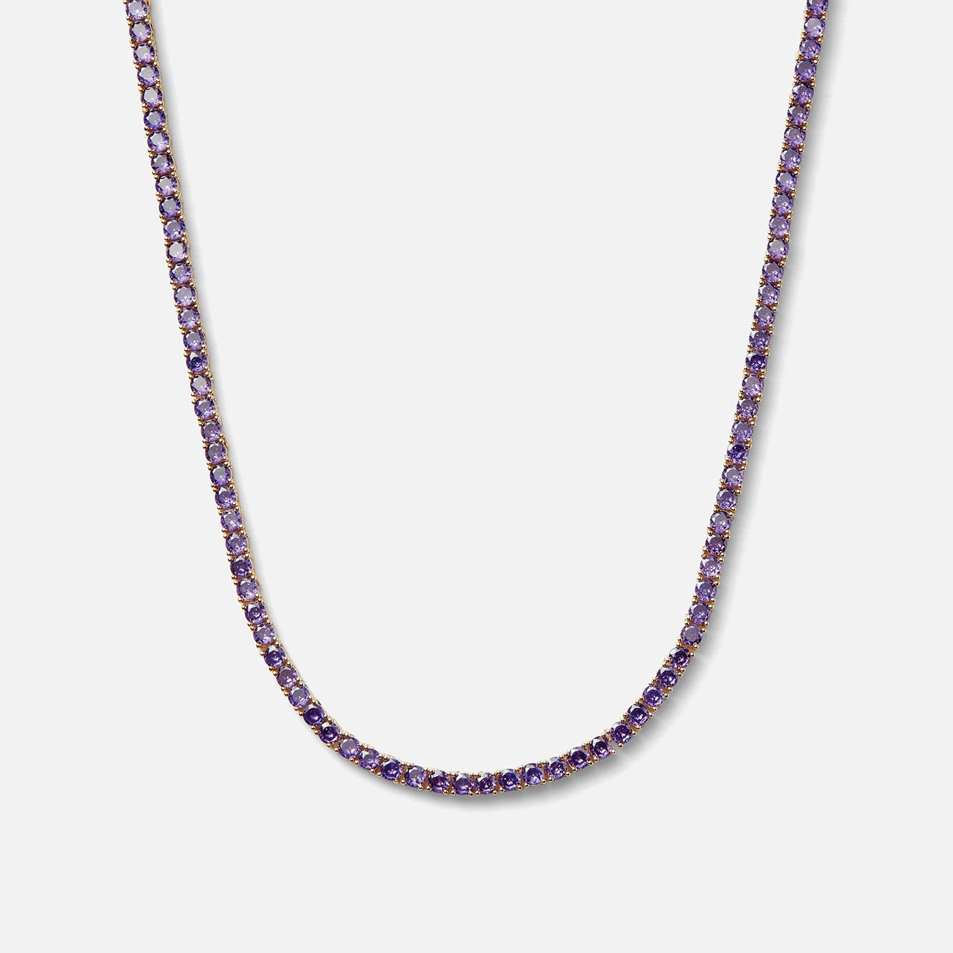 Crystal Haze Serena Necklace - Lavender