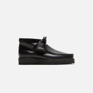 Clarks Wallabee Scout - Black Leather