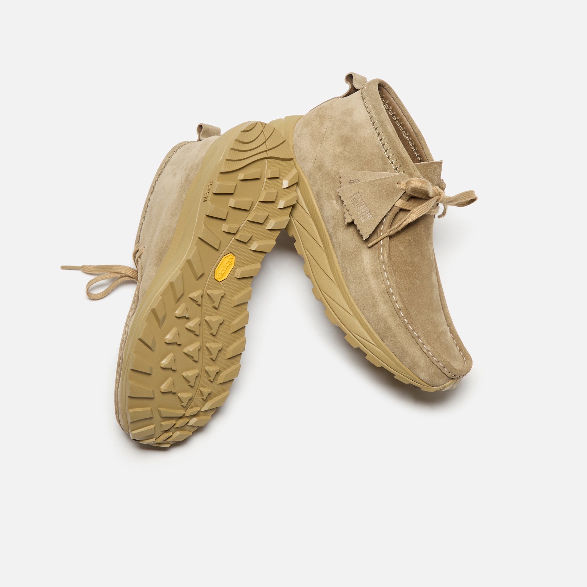 Clarks Wallabee Eden Dark - Sand – Kith Canada