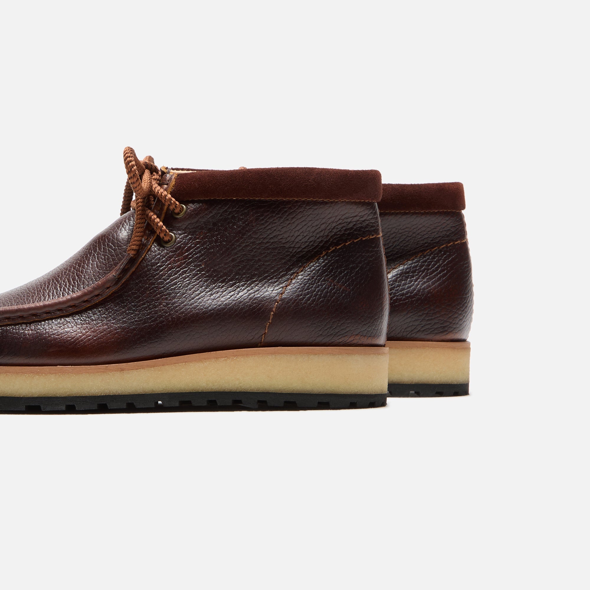 Clarks Wallabee Scout - Dark Tan Leather – Kith Canada