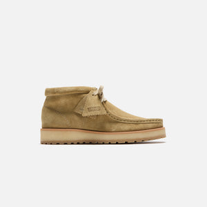 Clarks Wallabee Scout Dark Sand Suede Kith Canada